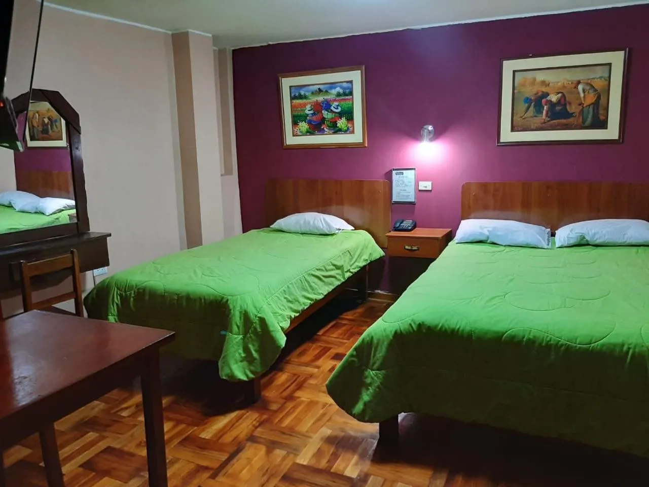 Bed in Hotel Las Lomas