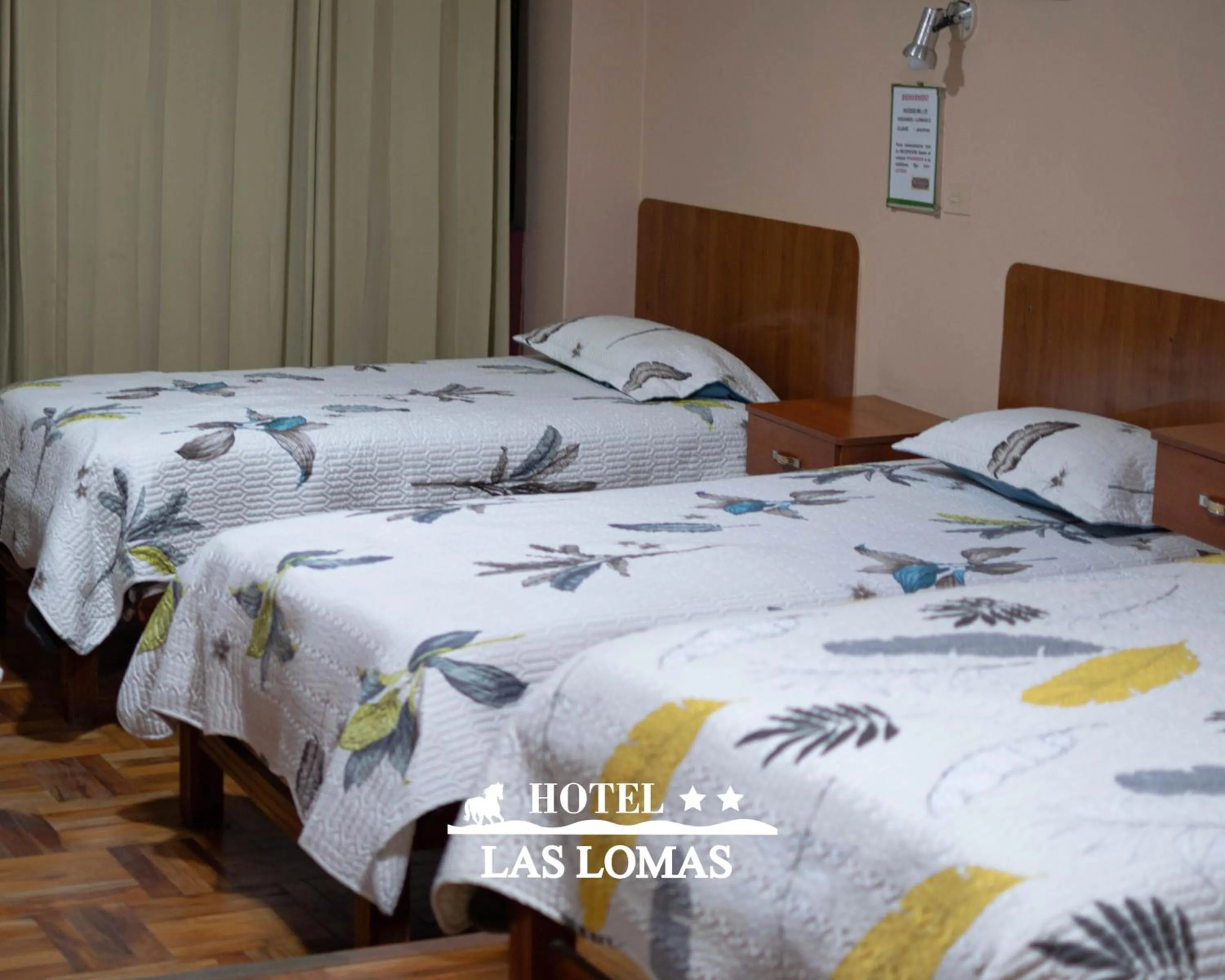 Bed in Hotel Las Lomas