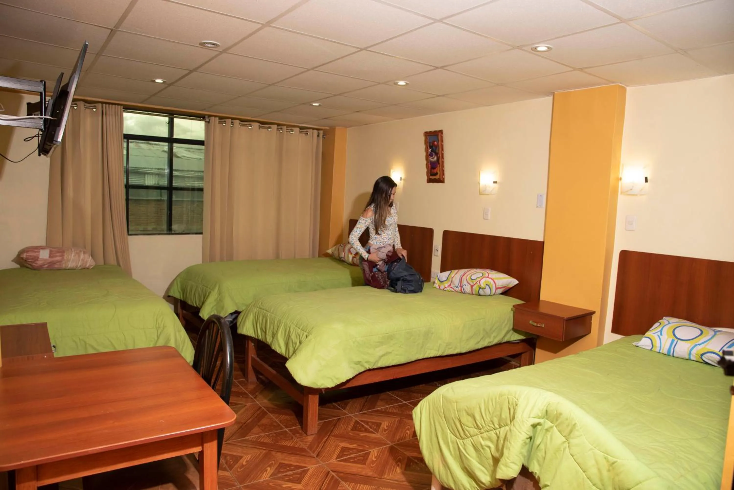 Bed in Hotel Las Lomas