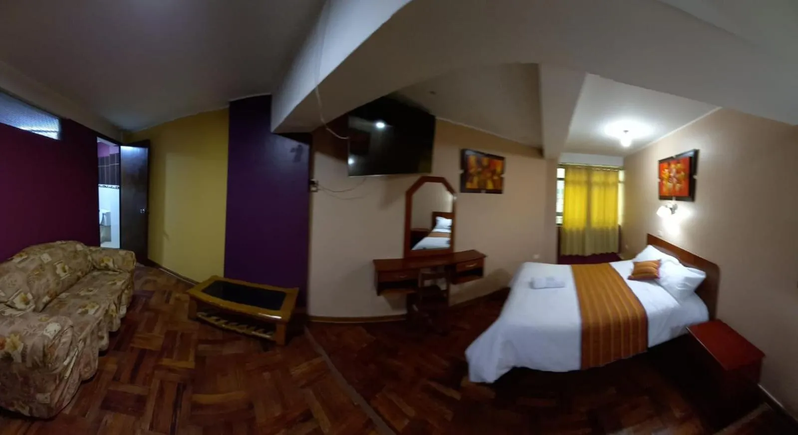 Bed in Hotel Las Lomas