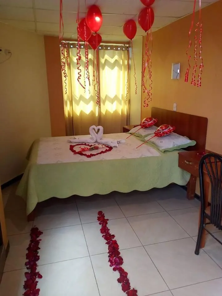 Bed in Hotel Las Lomas