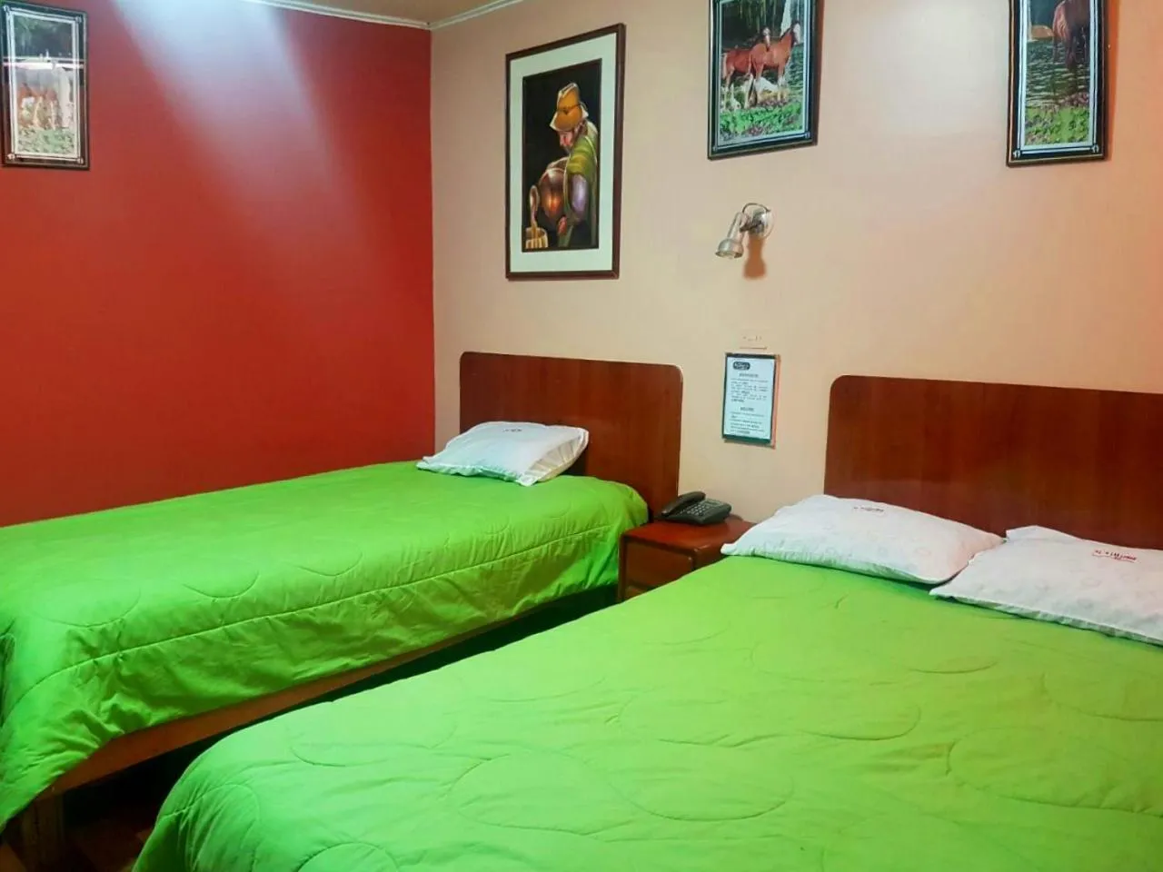 Bed in Hotel Las Lomas