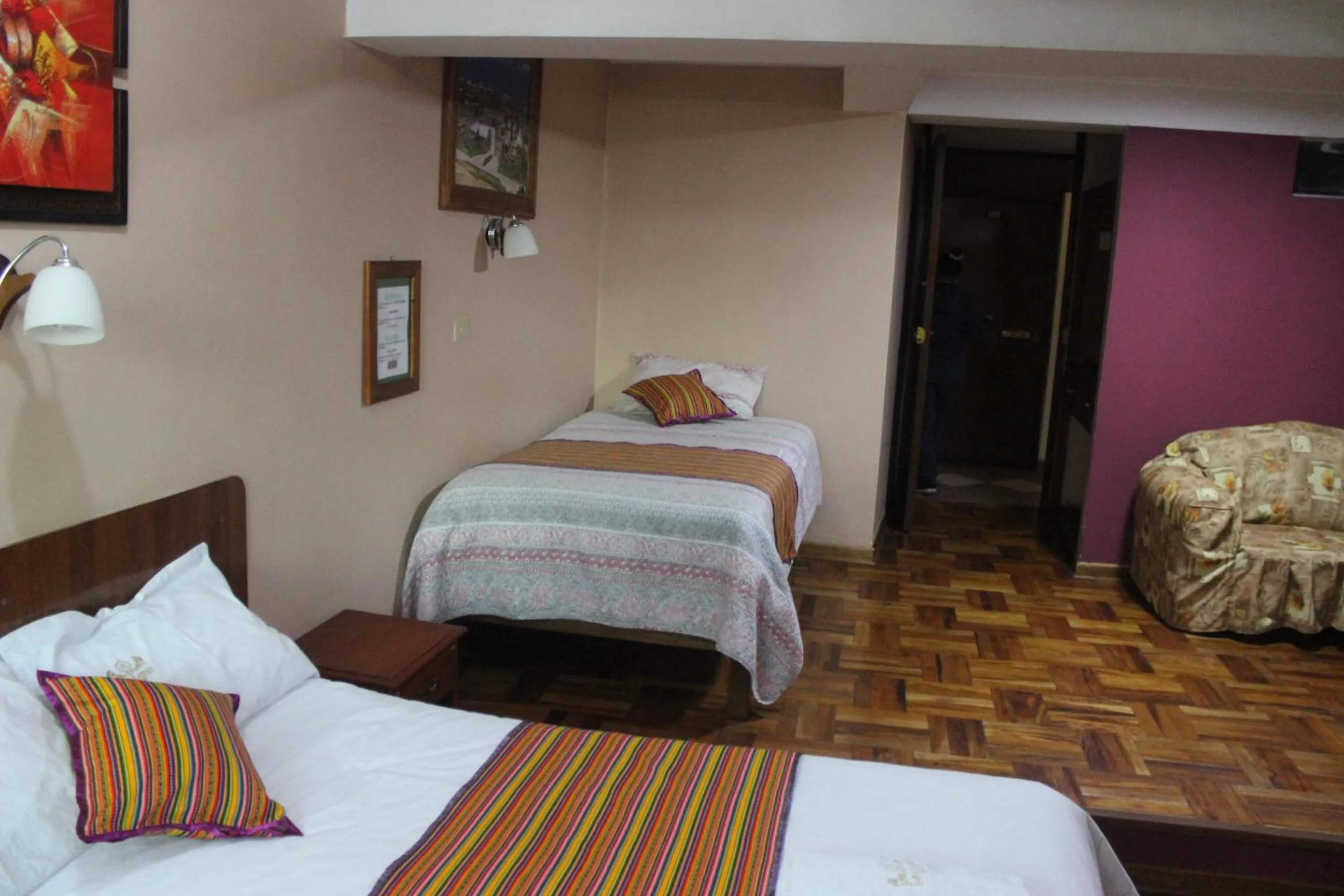 Bed in Hotel Las Lomas