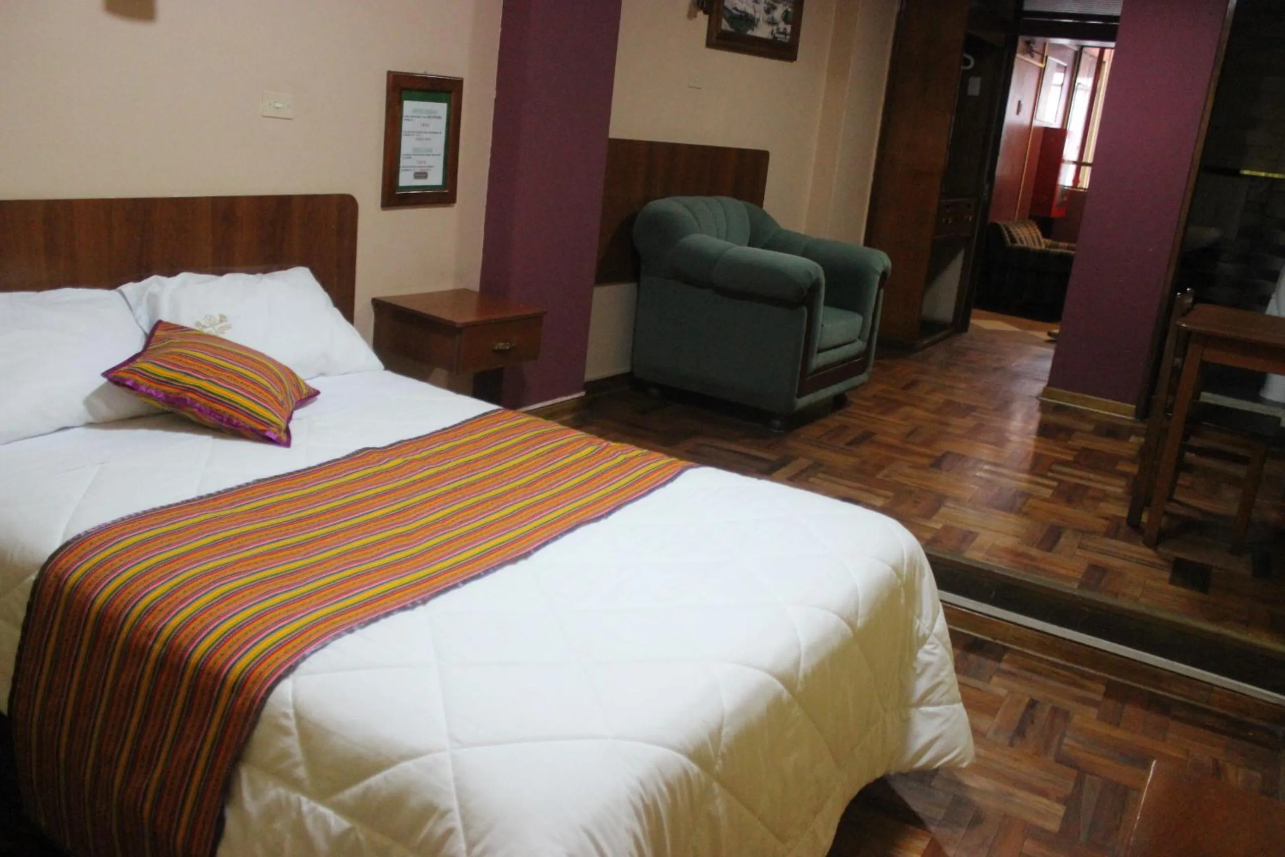 Bed in Hotel Las Lomas