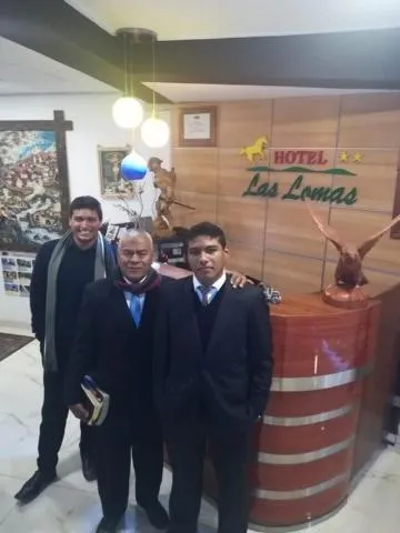 Lobby or reception in Hotel Las Lomas