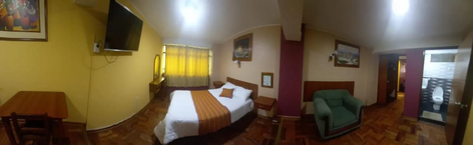 Bed in Hotel Las Lomas