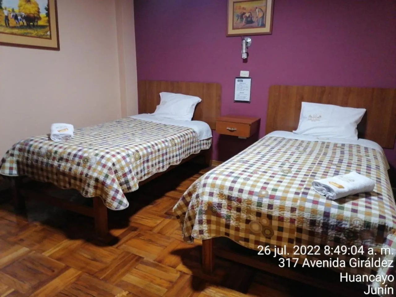Bed in Hotel Las Lomas