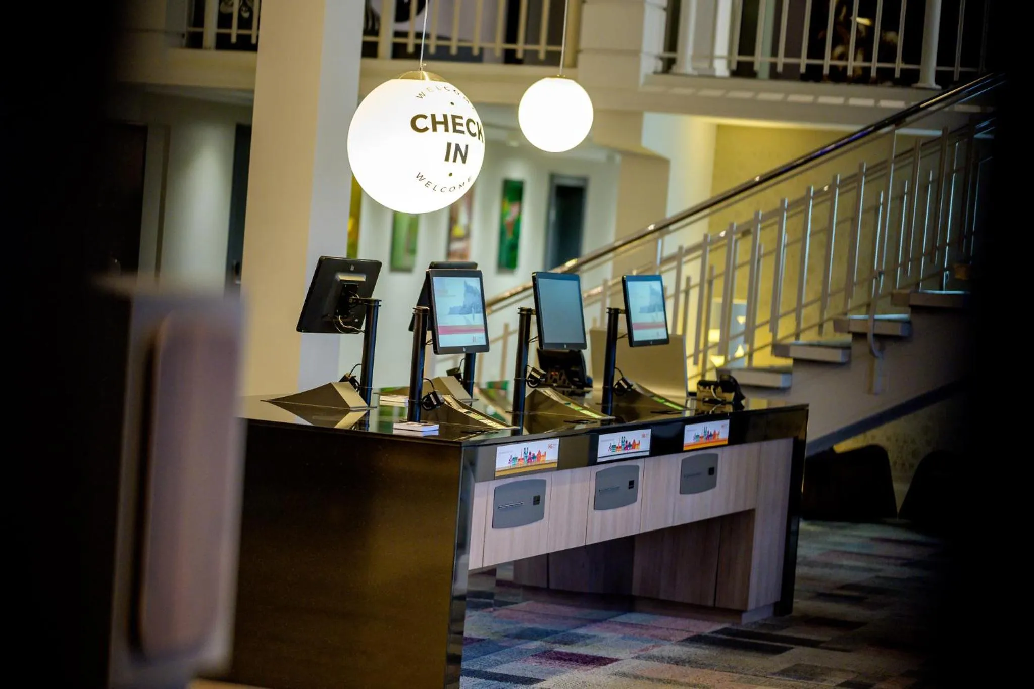 Lobby or reception in Holiday Inn Hotel Brussels Airport by IHG