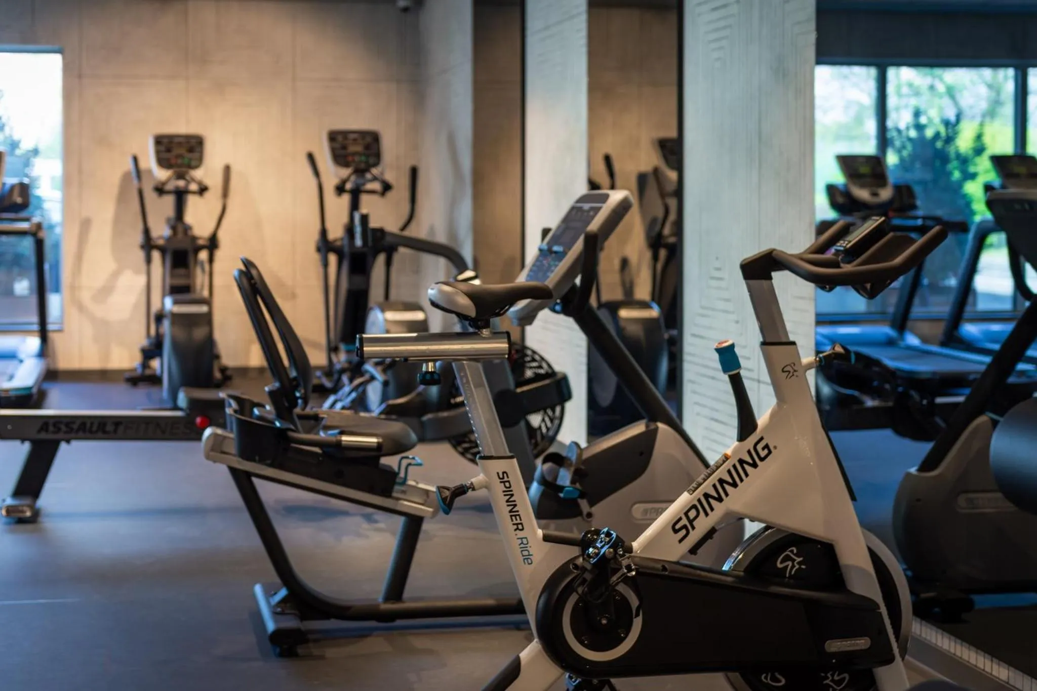 Fitness centre/facilities in Holiday Inn Hotel Brussels Airport by IHG
