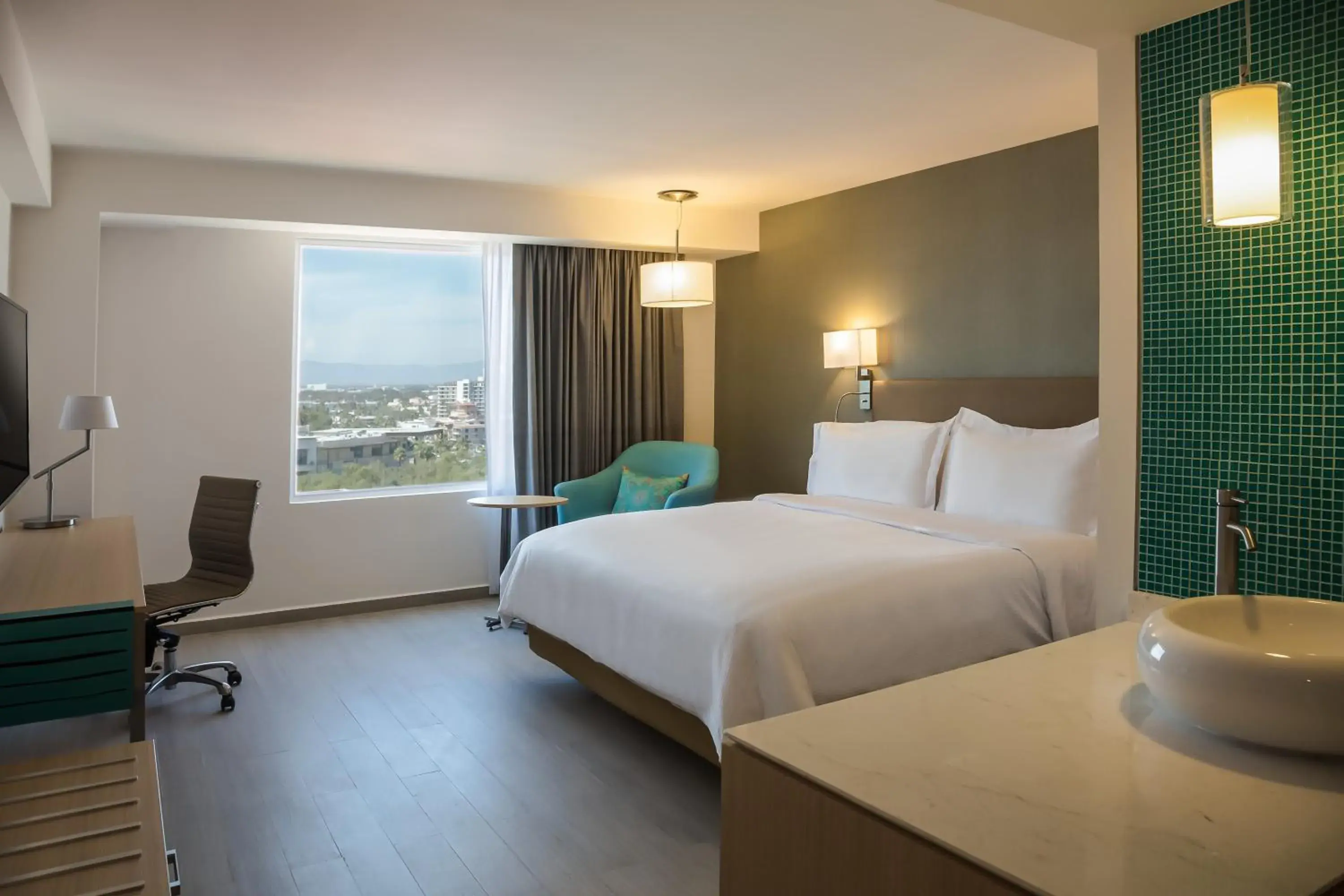 Photo of the whole room, Bed in Fiesta Inn Puerto Vallarta Isla Photo of the whole room, Bed in Fiesta Inn Puerto Vallarta Isla