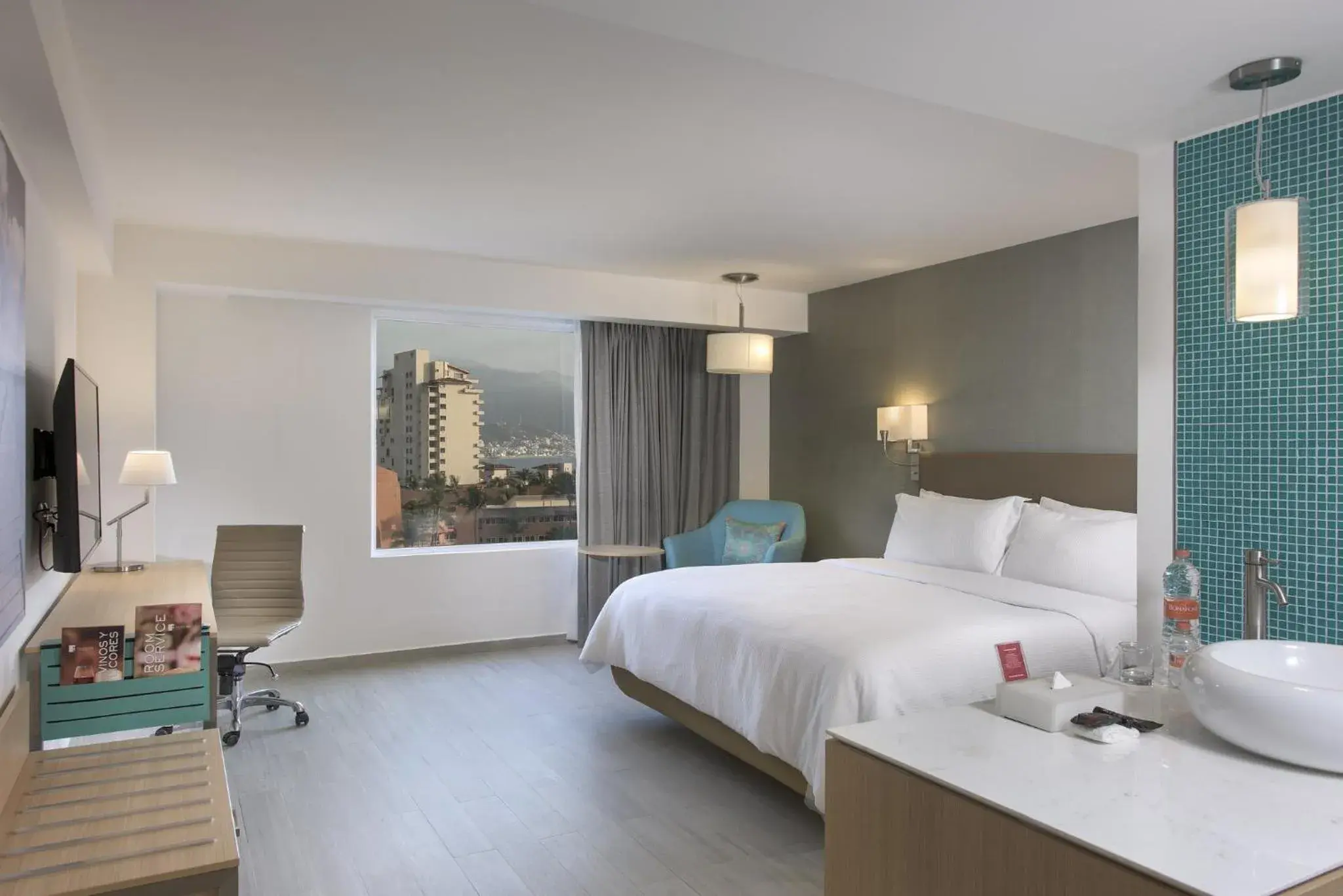 Photo of the whole room, Bed in Fiesta Inn Puerto Vallarta Isla Photo of the whole room, Bed in Fiesta Inn Puerto Vallarta Isla