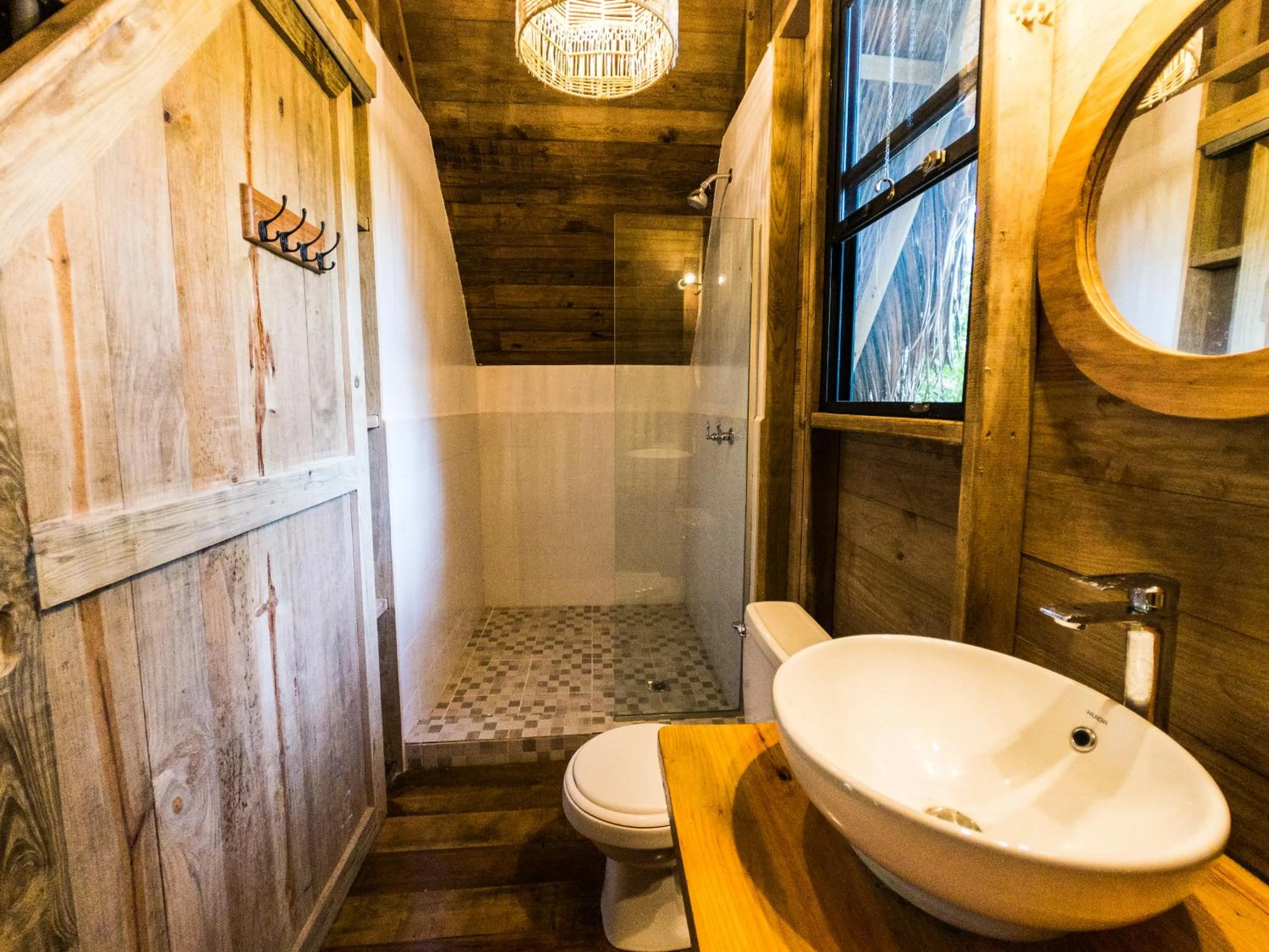 Bathroom in Selina Red Frog