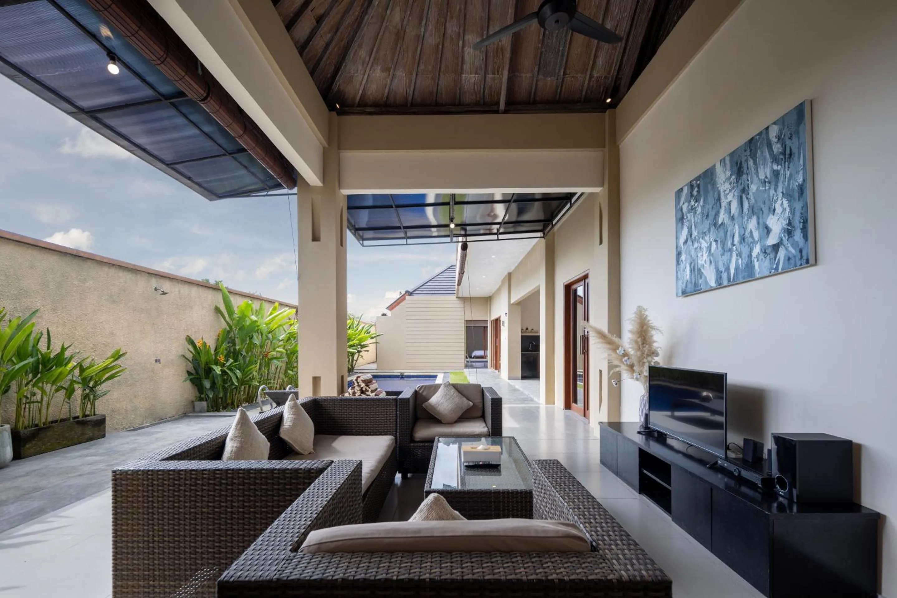 Living room in Villa Destino - Seminyak Bali