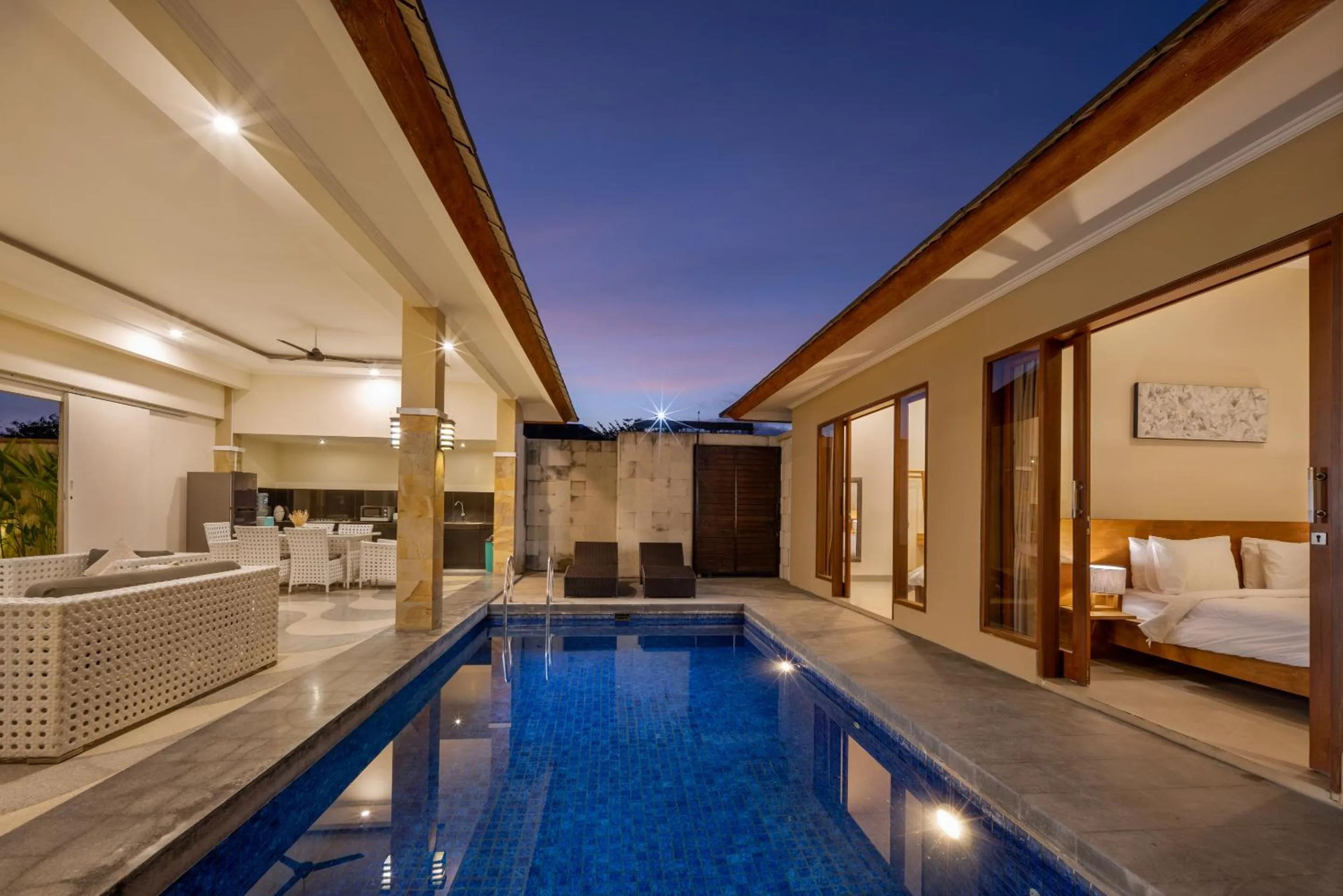 Swimming pool in Villa Destino - Seminyak Bali