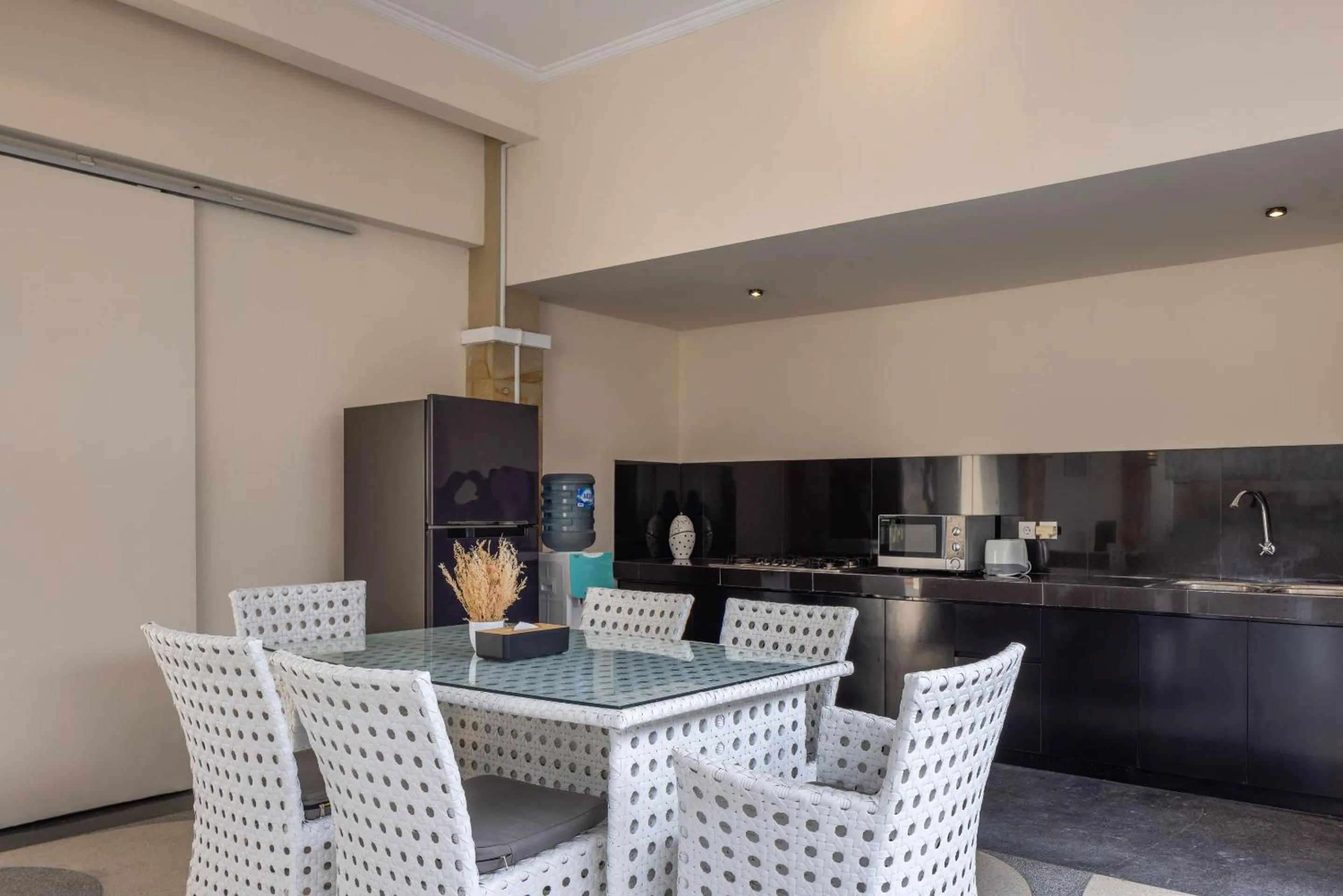 Kitchen or kitchenette in Villa Destino - Seminyak Bali