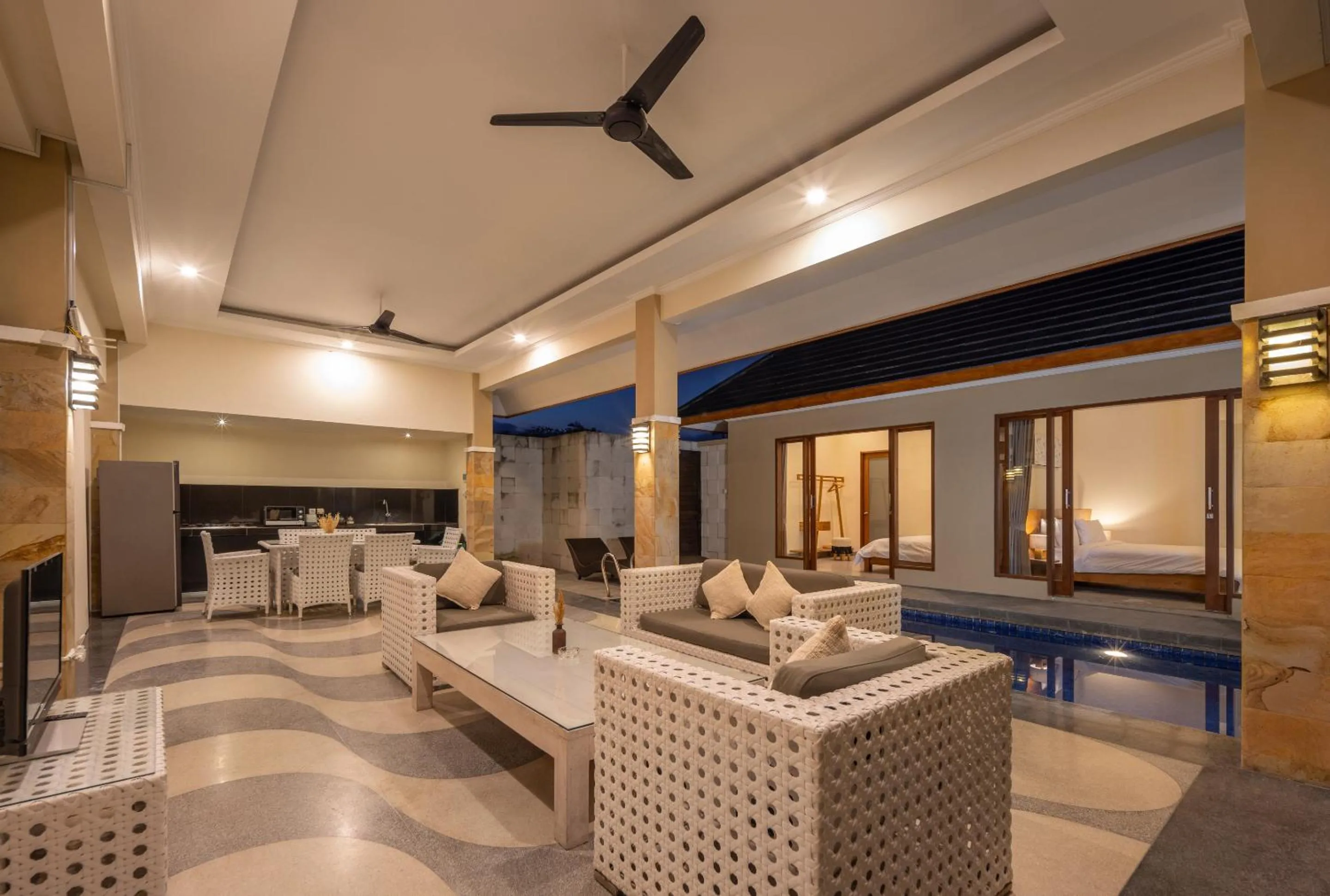 Living room in Villa Destino - Seminyak Bali