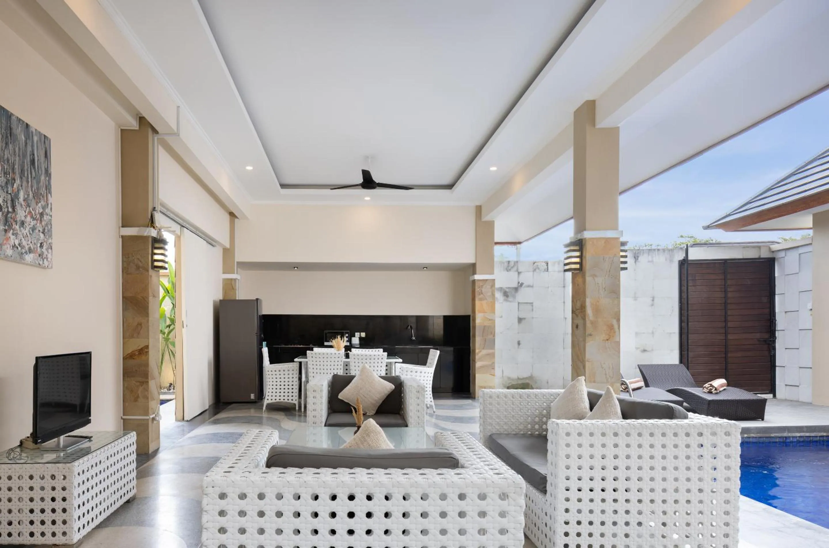Living room in Villa Destino - Seminyak Bali