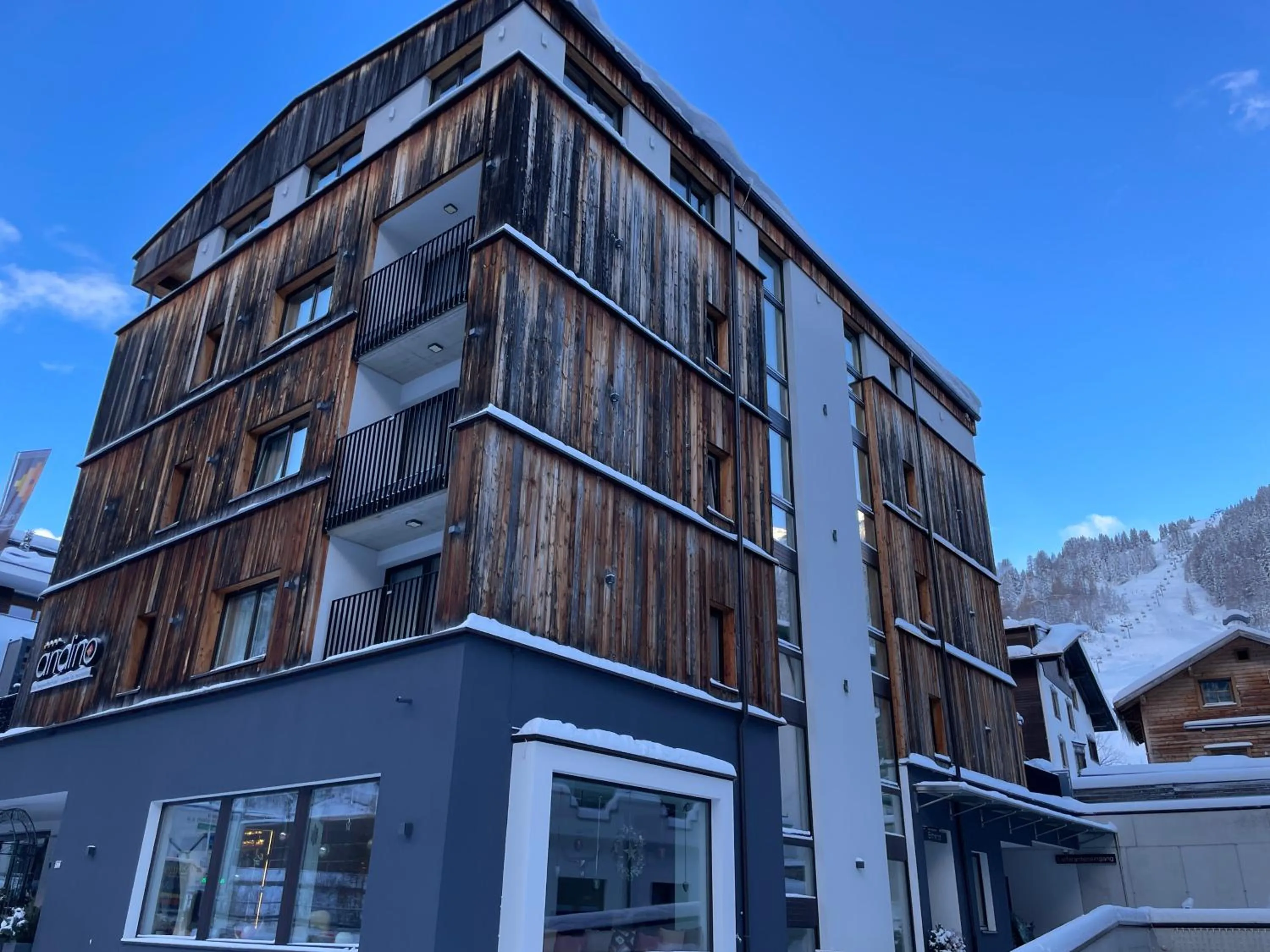 Property building in Hotel Andino