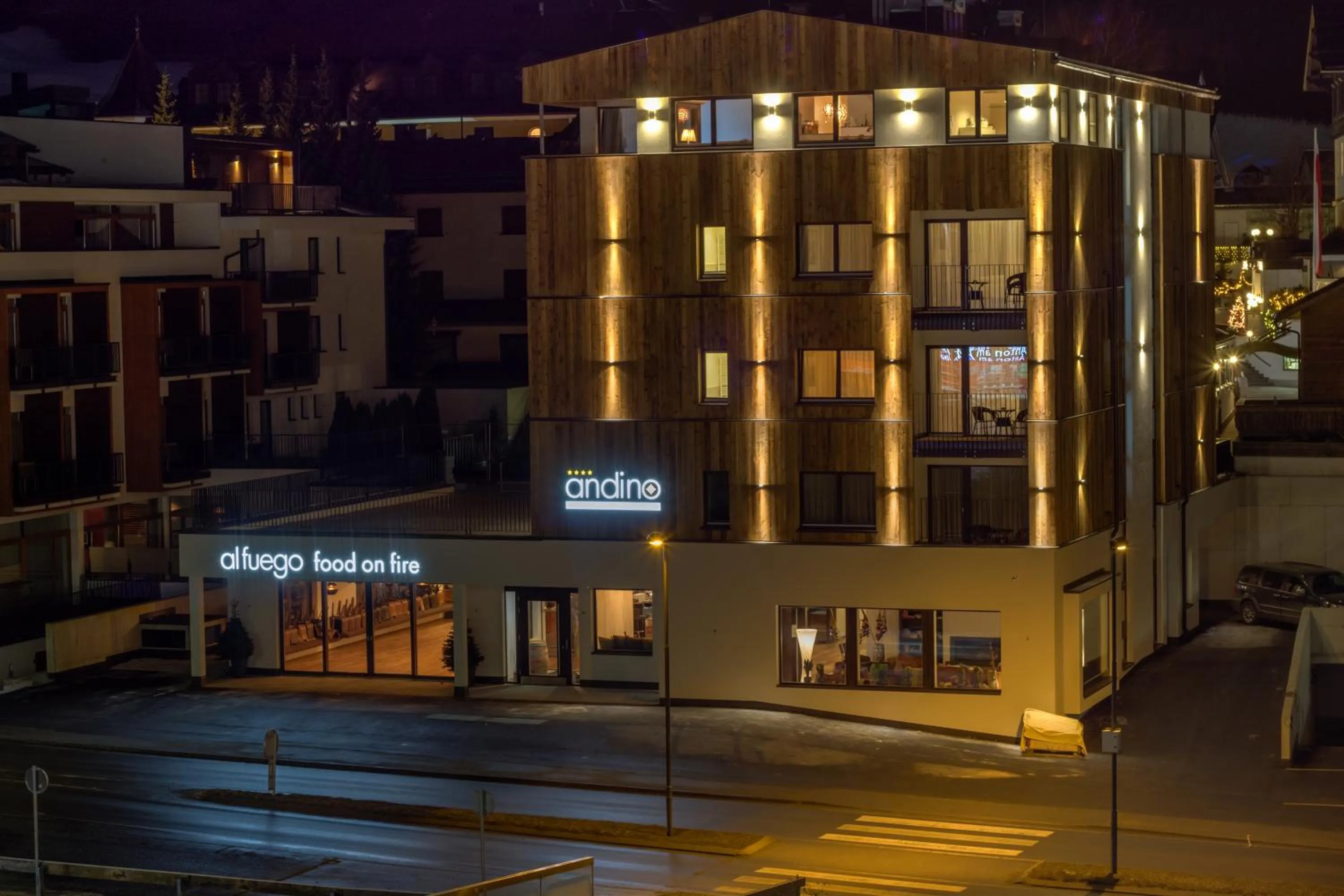 Facade/entrance in Hotel Andino