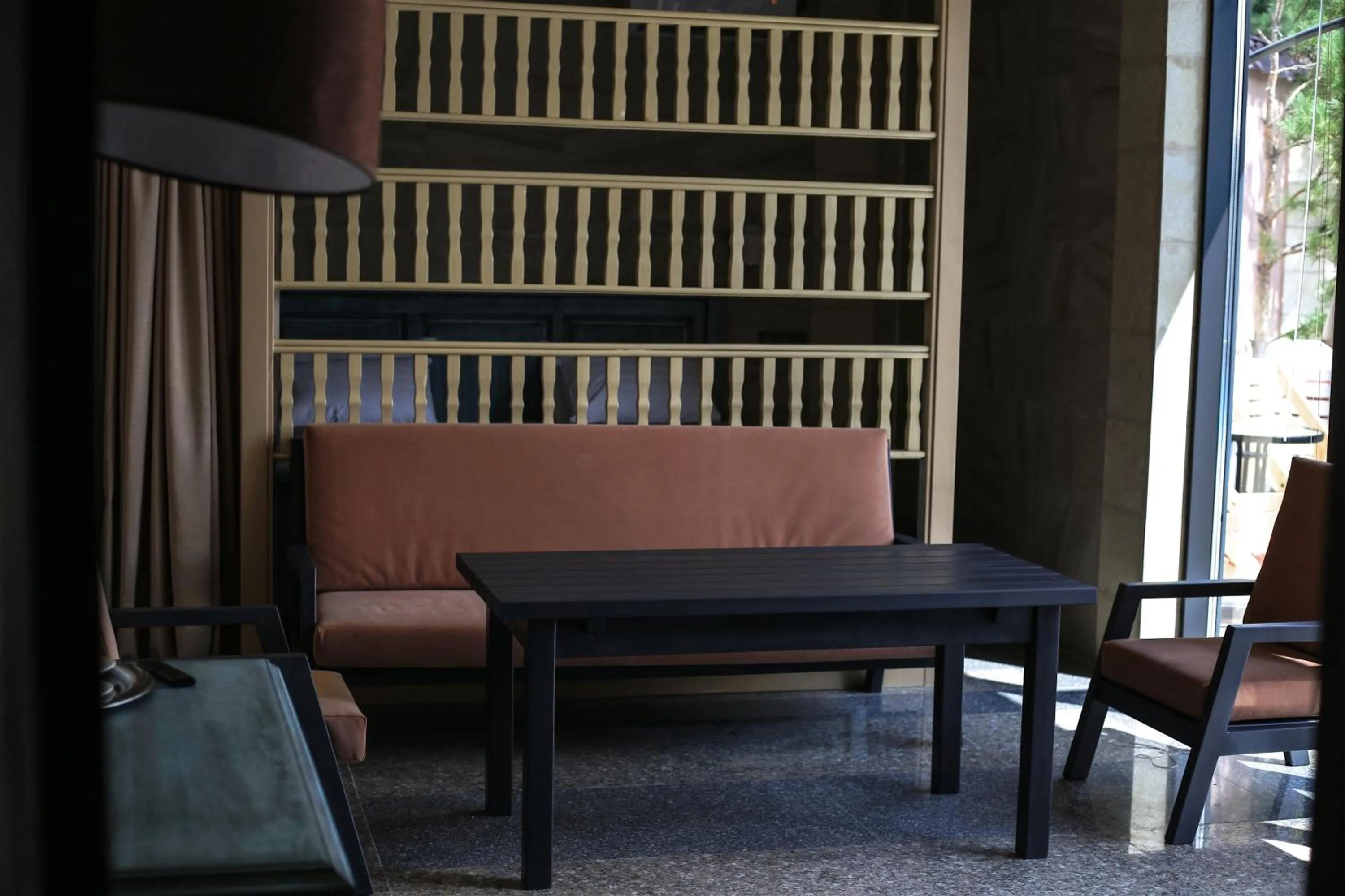 Seating area in Dvin Hotel