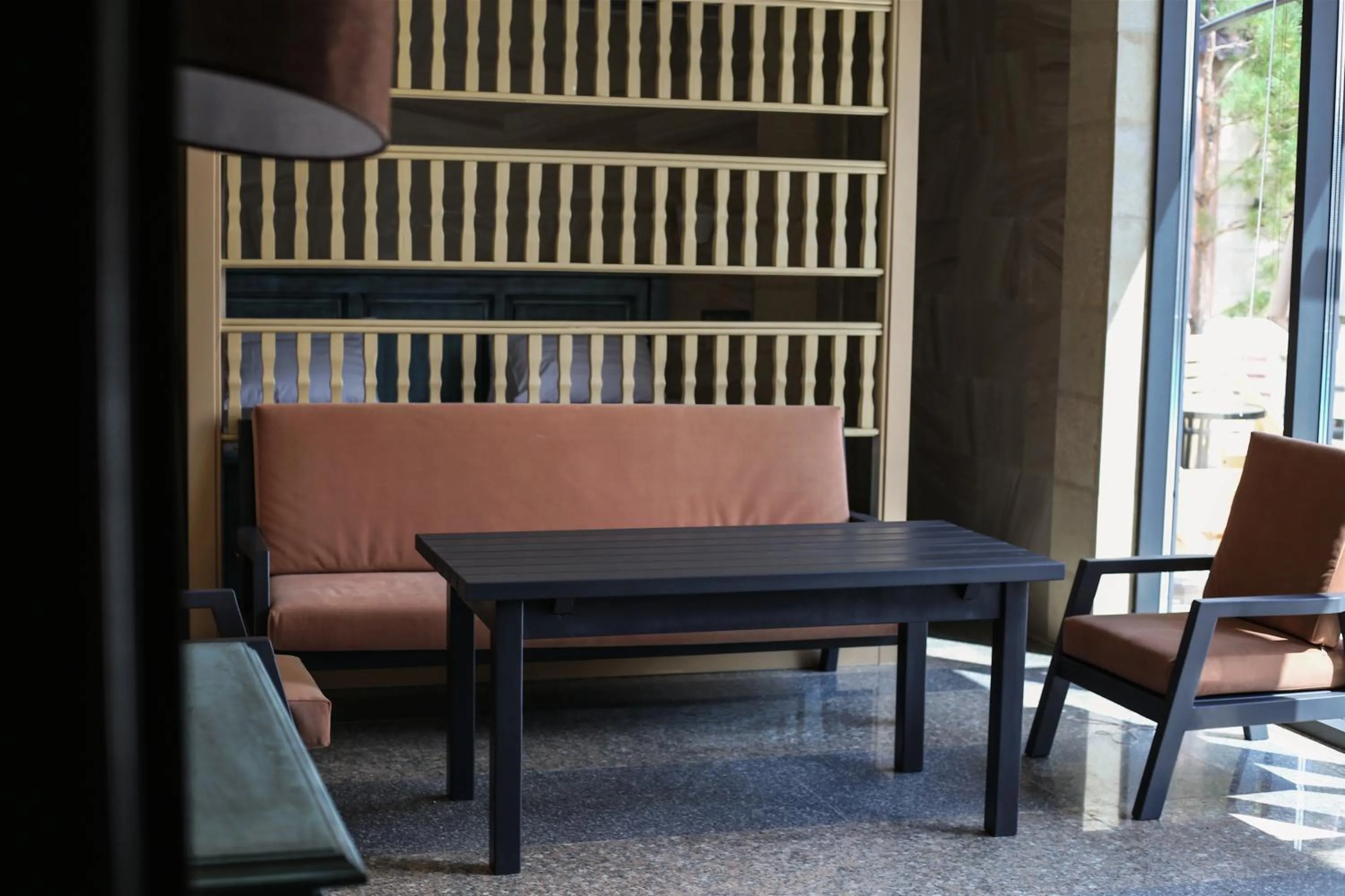 Seating area in Dvin Hotel