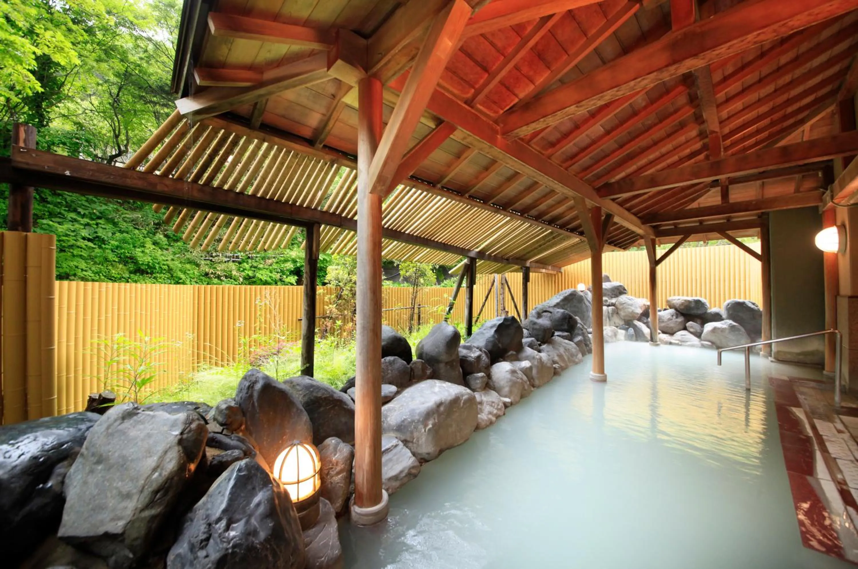 Hot Spring Bath in Park Hotel Miyabitei