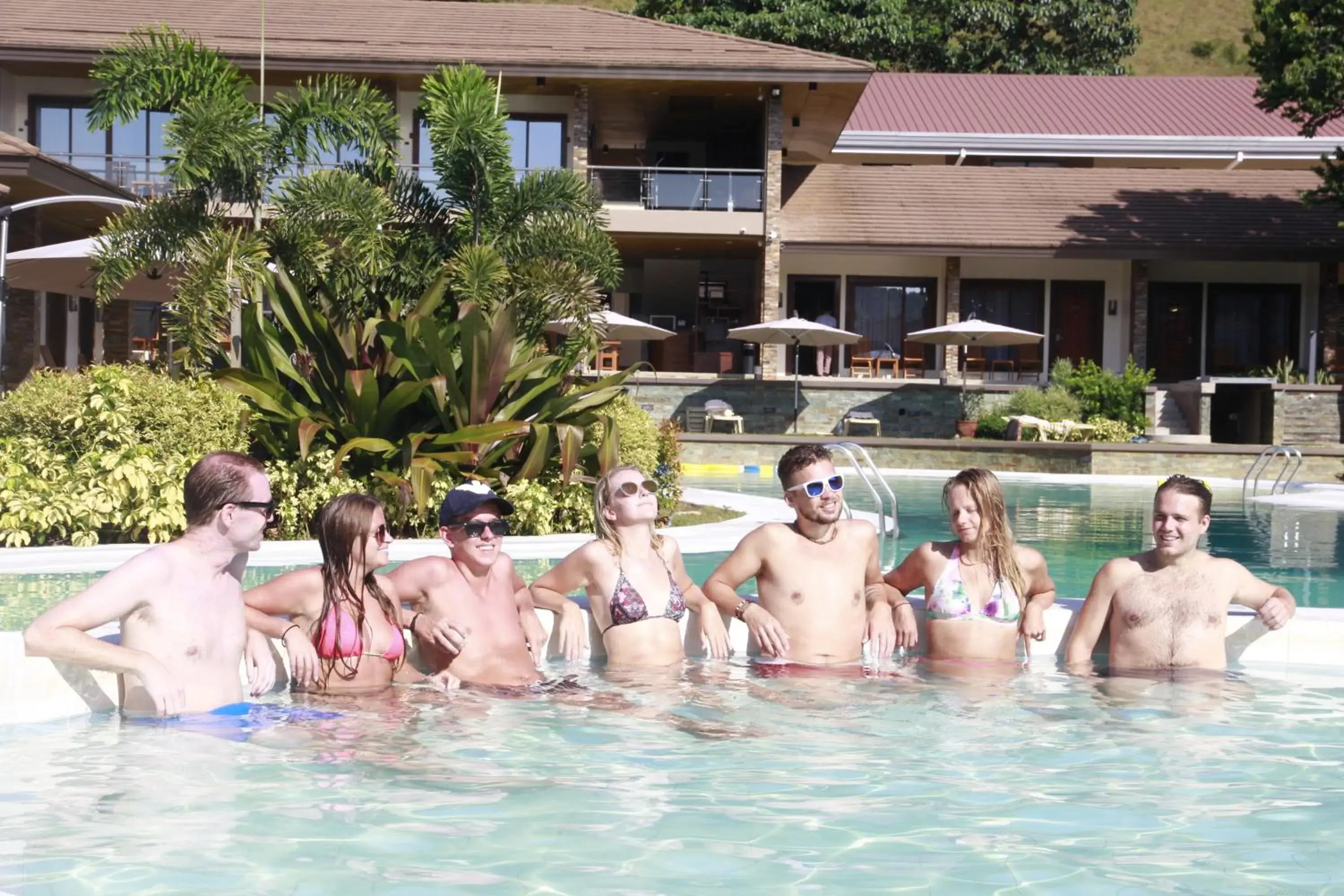 Swimming pool in Coron Soleil Express Hotel Swimming pool in Coron Soleil Express Hotel