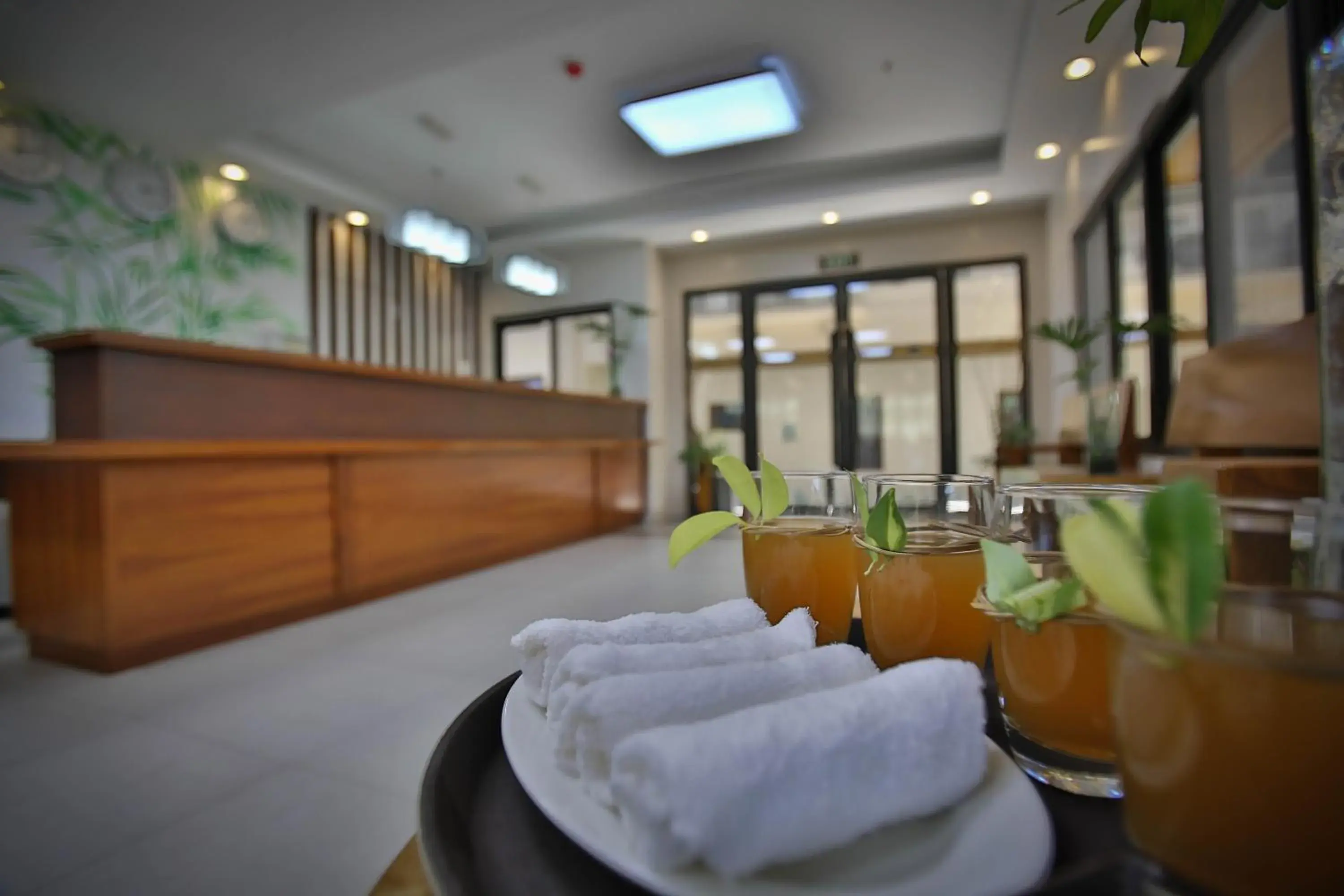 Lobby or reception in Coron Soleil Express Hotel Lobby or reception in Coron Soleil Express Hotel