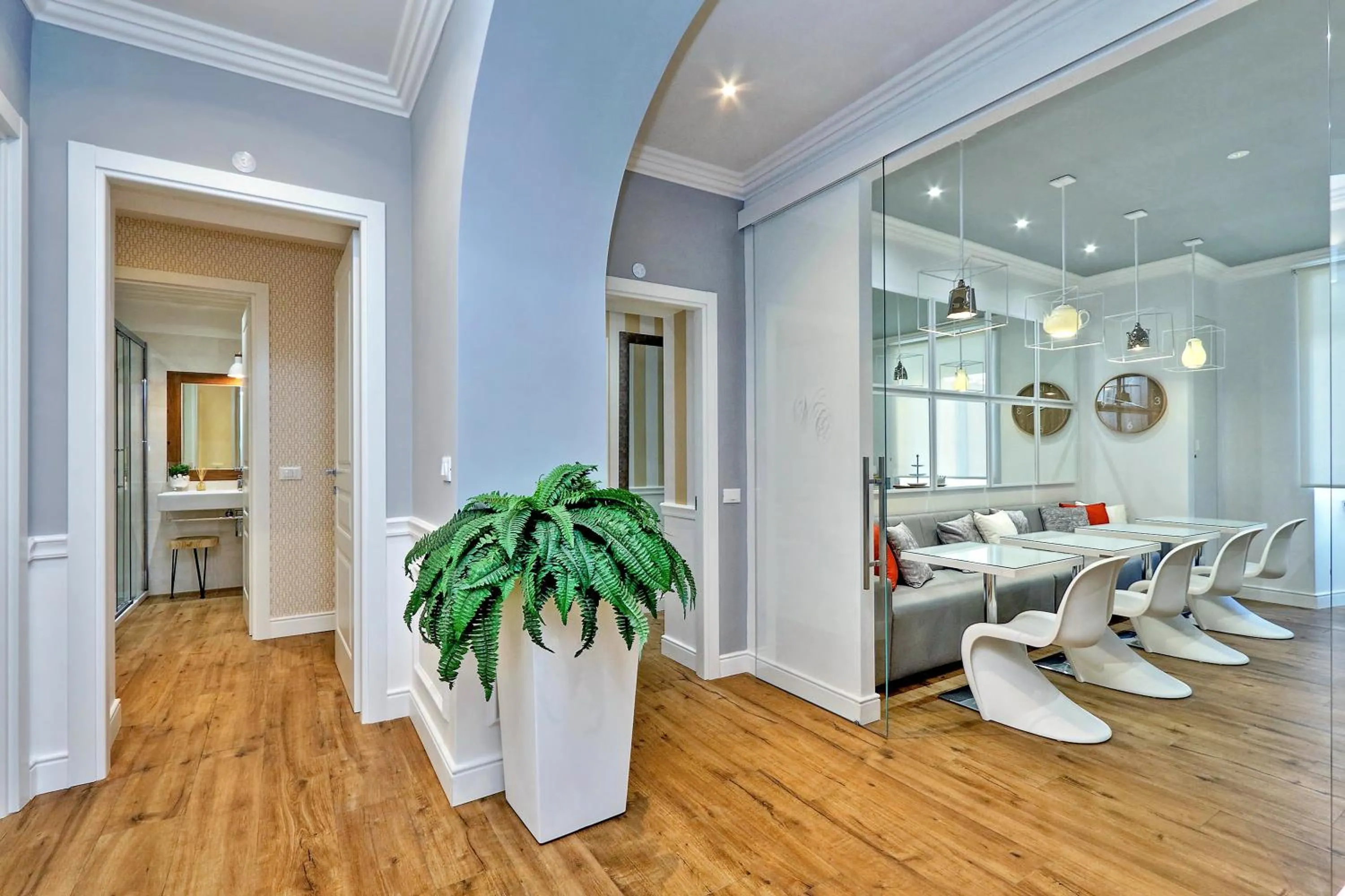 Communal lounge/ TV room in Vatican Chic B&B