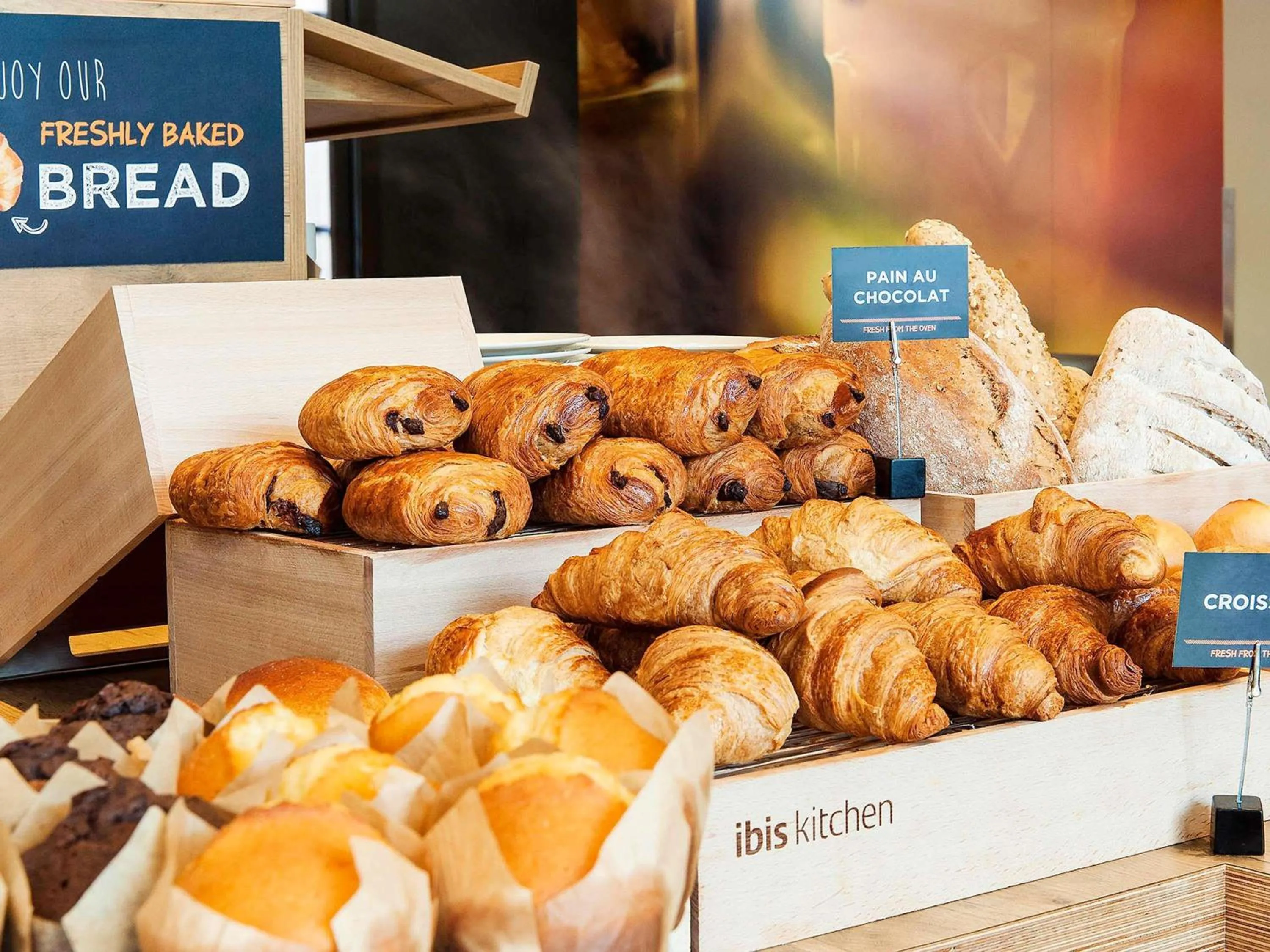 Breakfast in ibis Hotel Brussels off Grand'Place