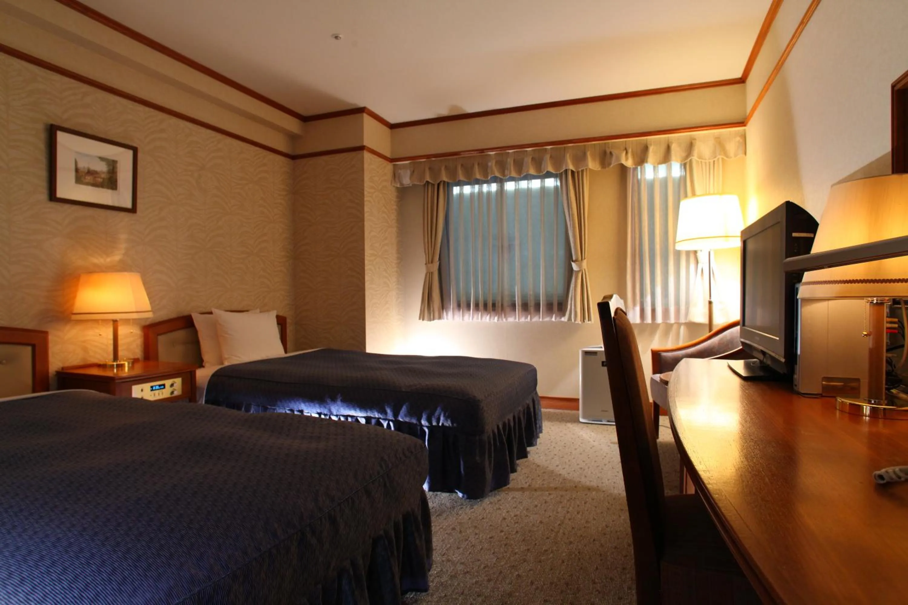 Photo of the whole room, Bed in Hotel Viamare Kobe