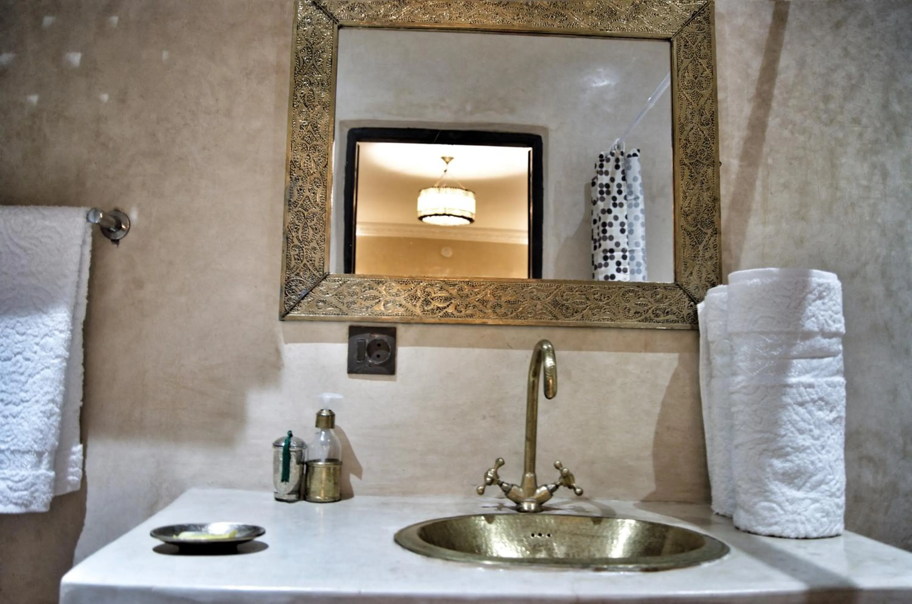 Bathroom in Riad Abjaou
