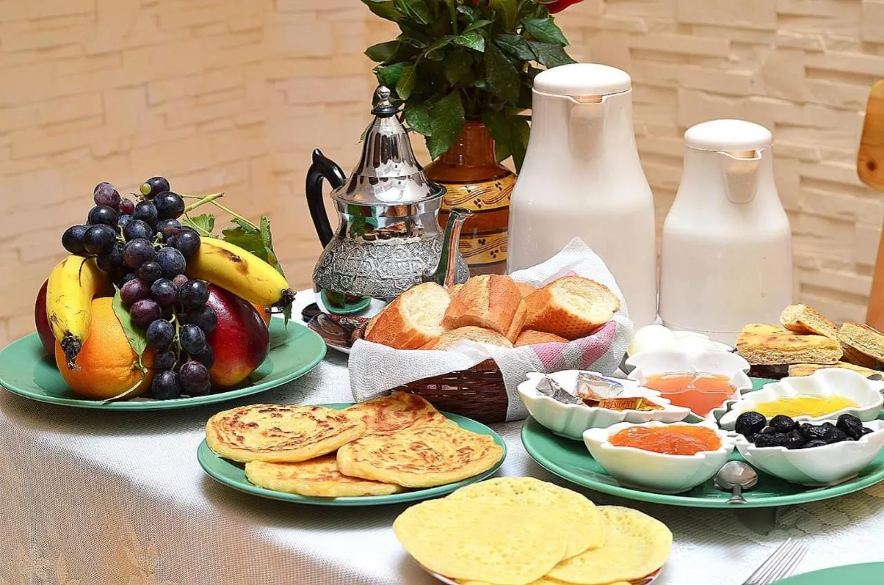Breakfast in Riad Abjaou