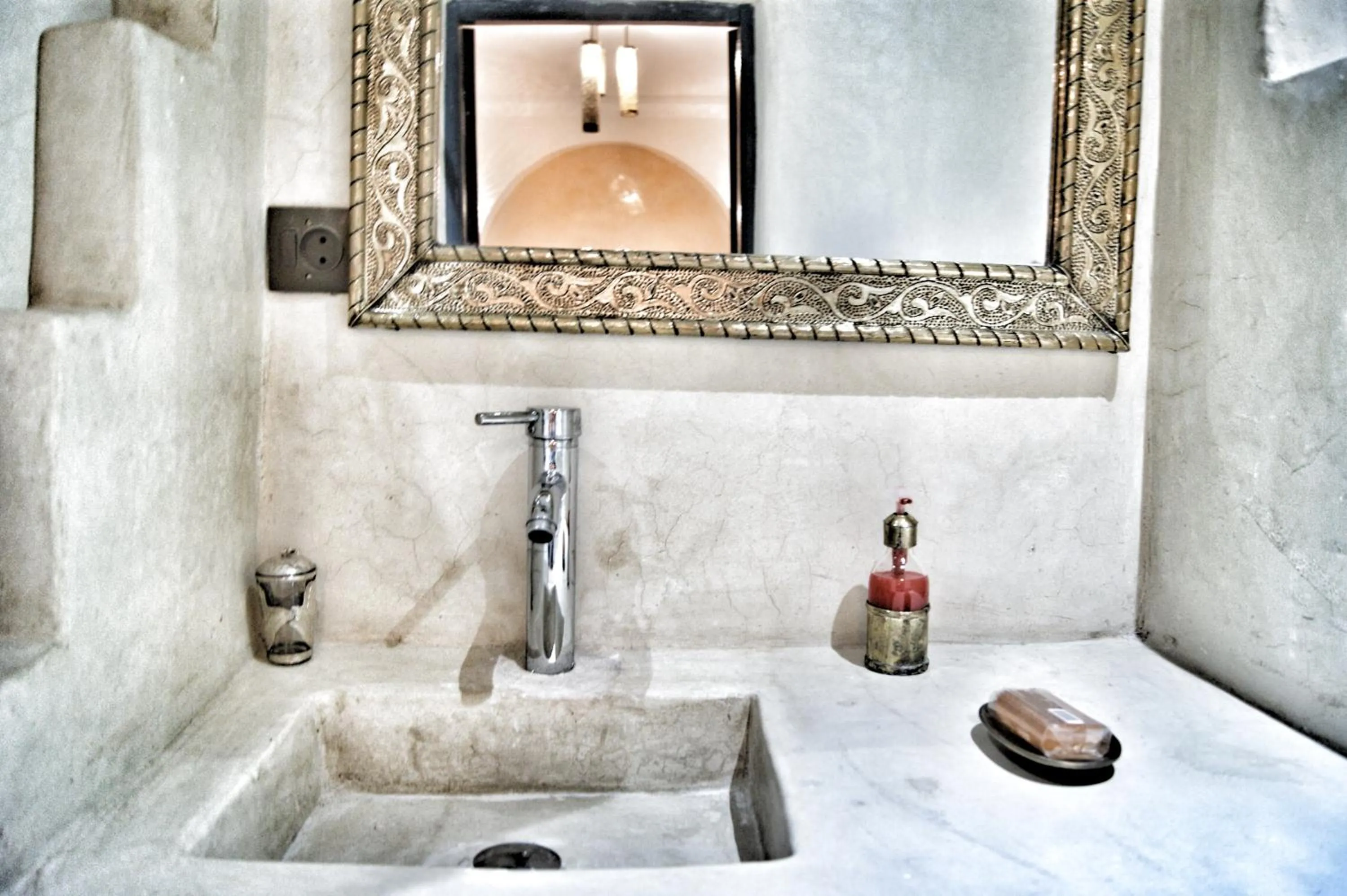 Bathroom in Riad Abjaou