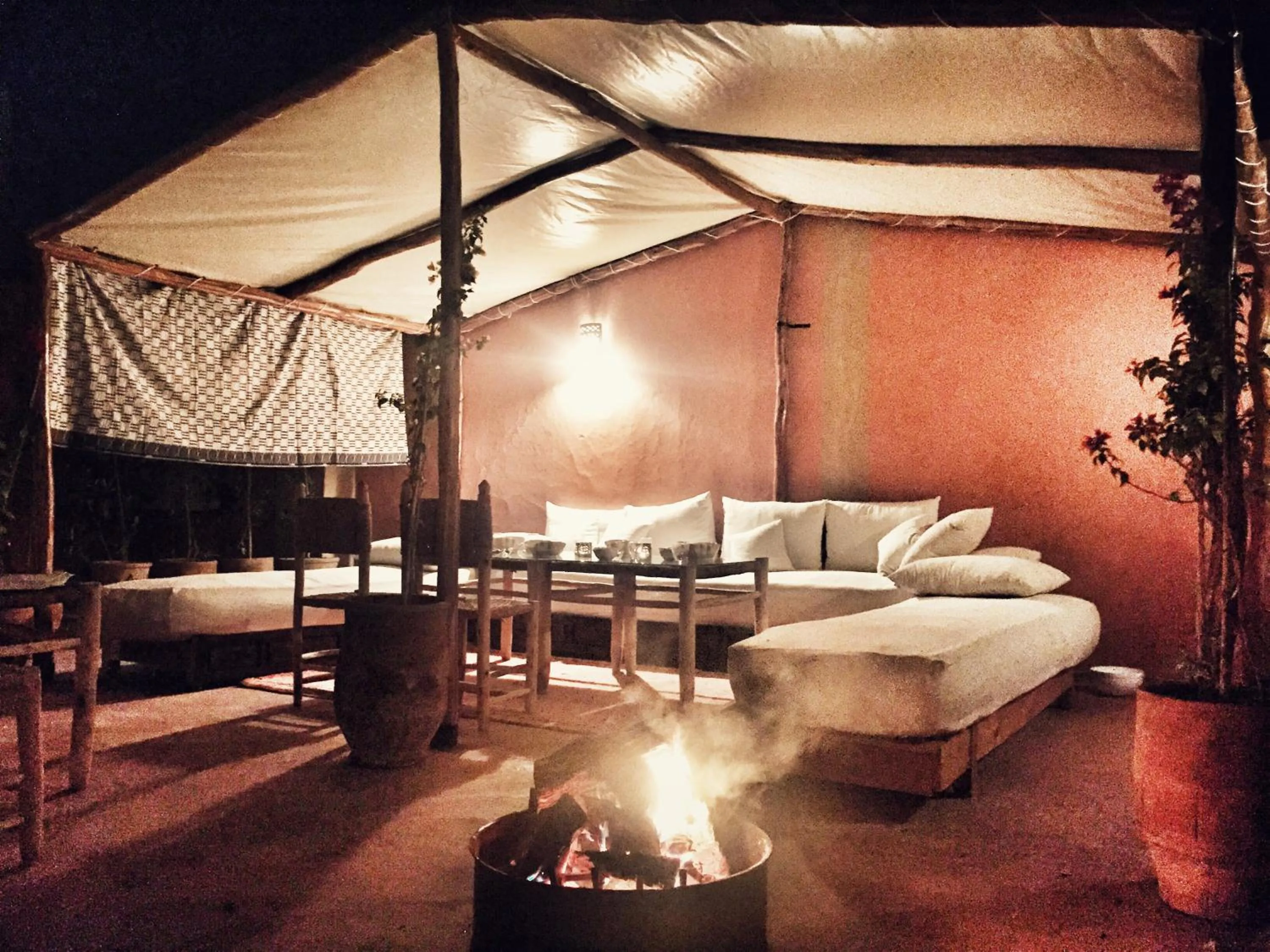 Property building, Bed in Riad Abjaou