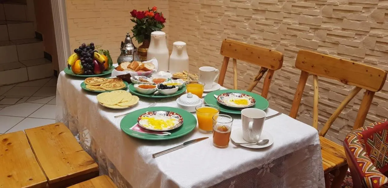 Breakfast in Riad Abjaou