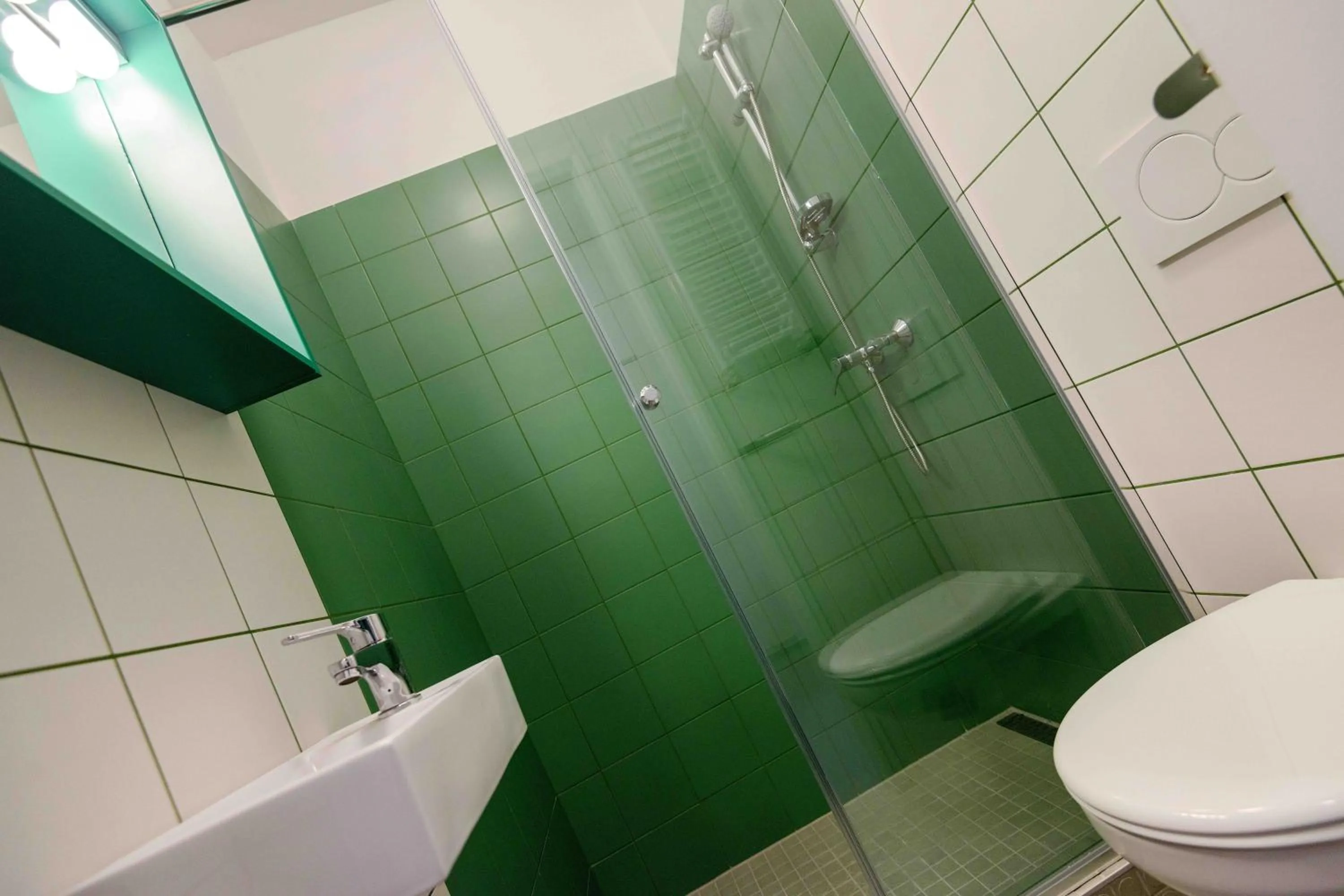 Shower in Flow Spaces