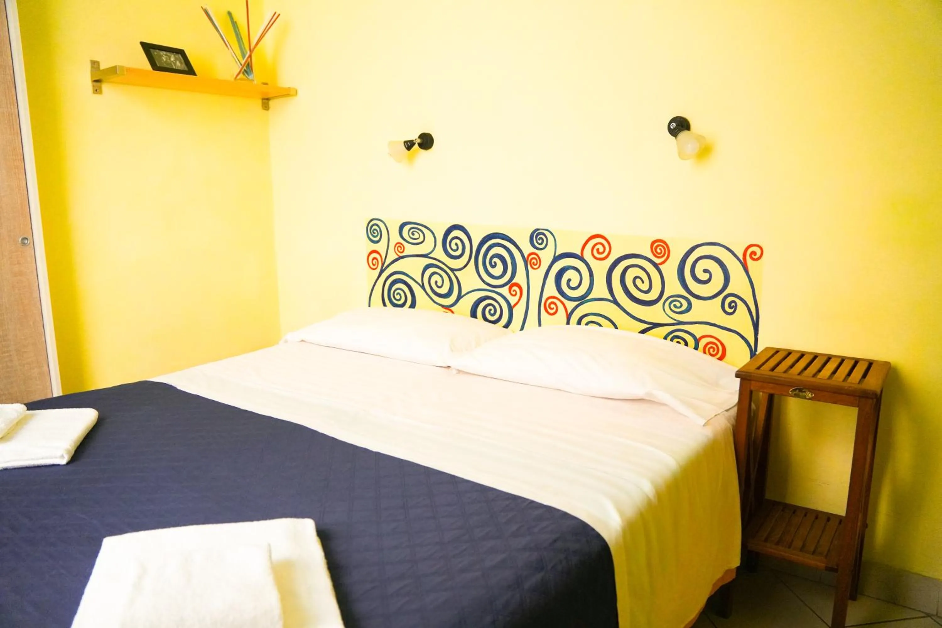 Bed in AlbergoTeatro