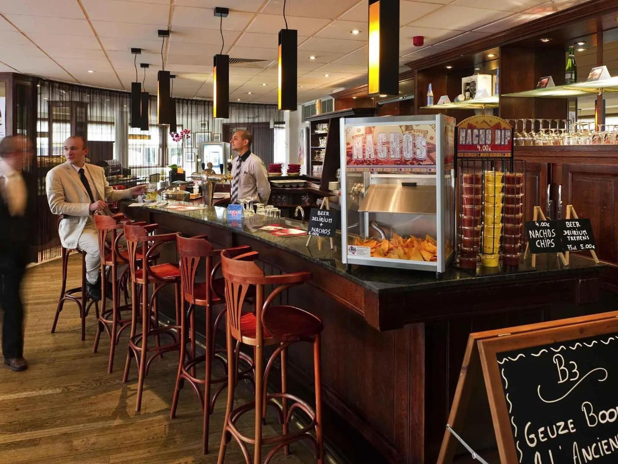 Lounge or bar in ibis Hotel Brussels Expo Atomium