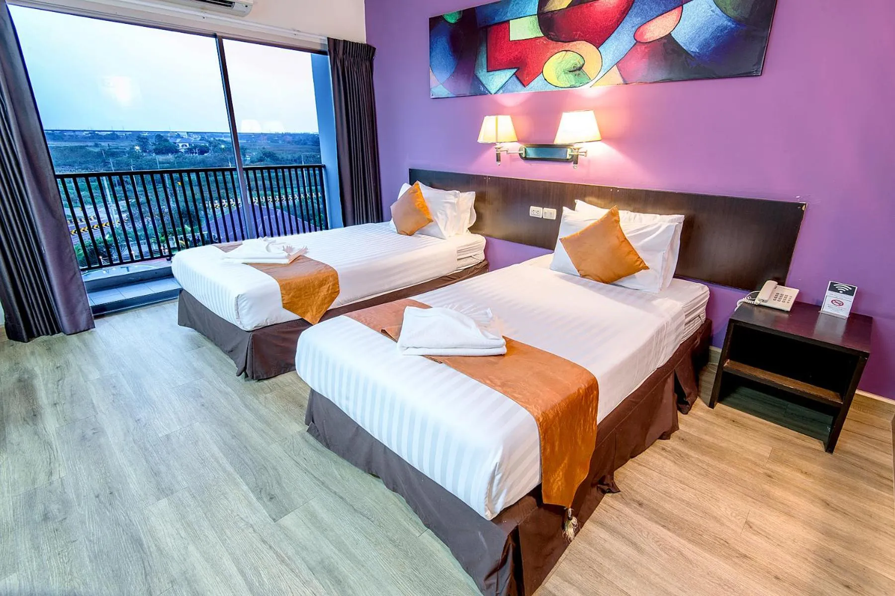 Bedroom in The Cotai Luxury Design Hotel