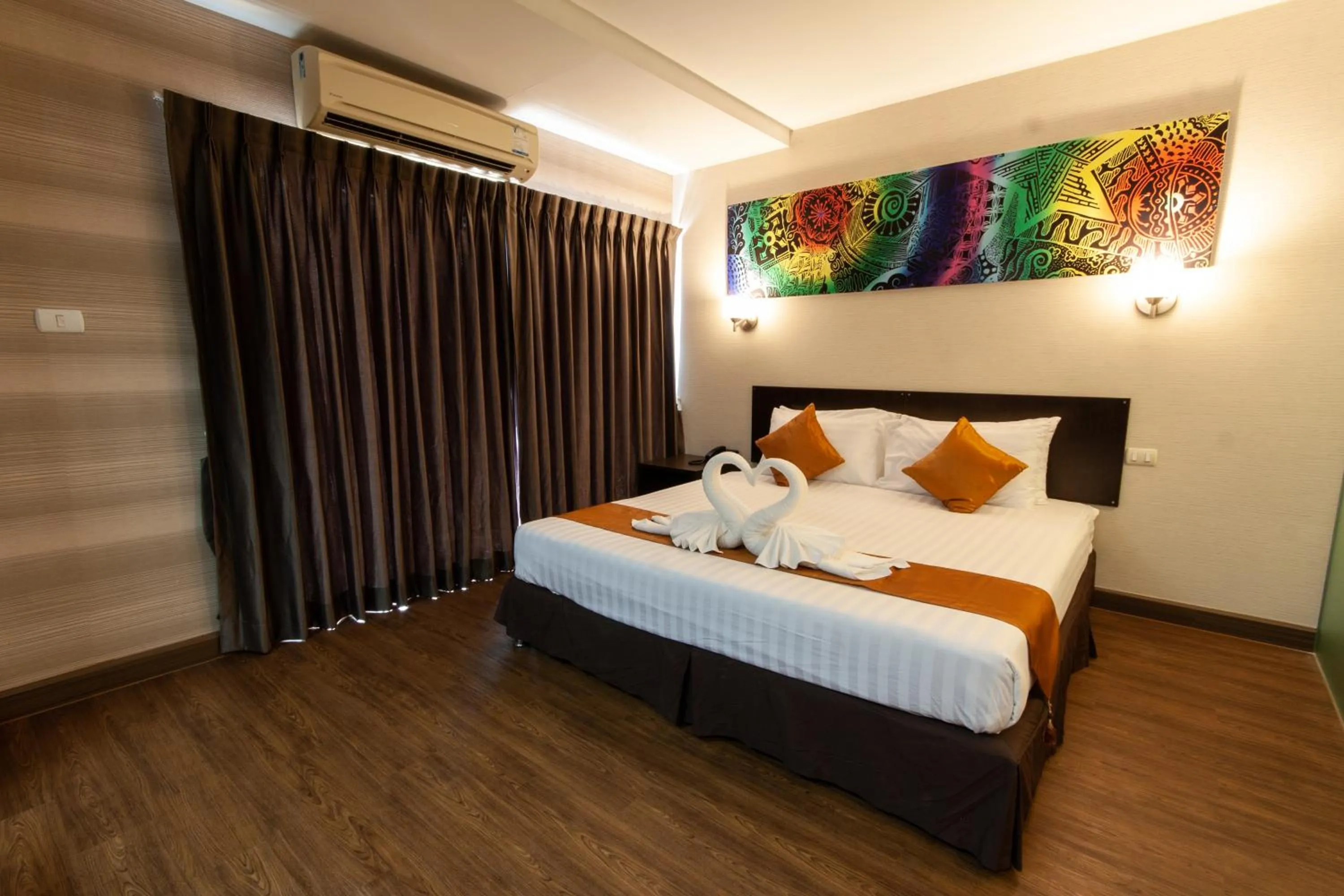 Bedroom in The Cotai Luxury Design Hotel