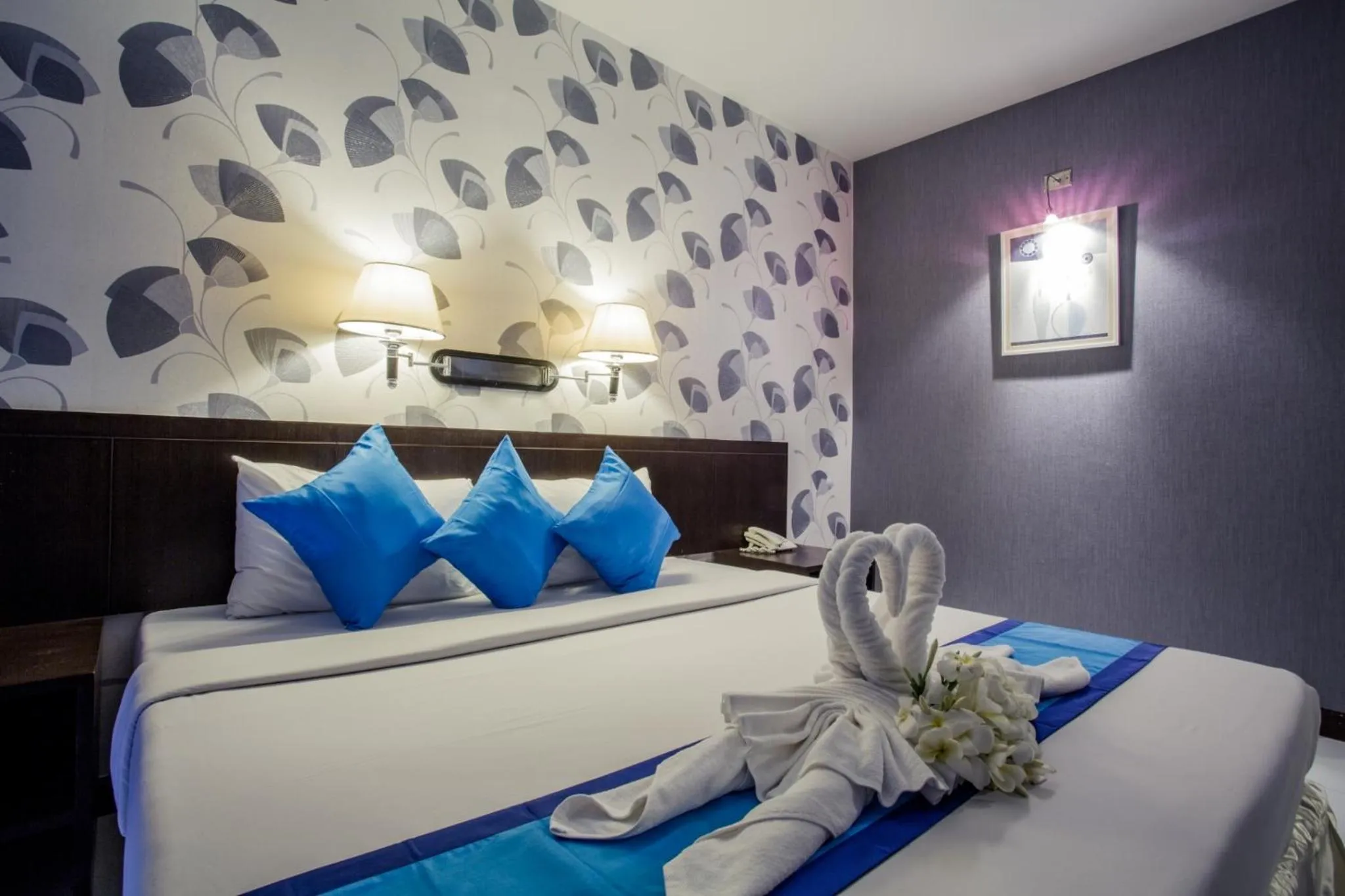 Bedroom in The Cotai Luxury Design Hotel