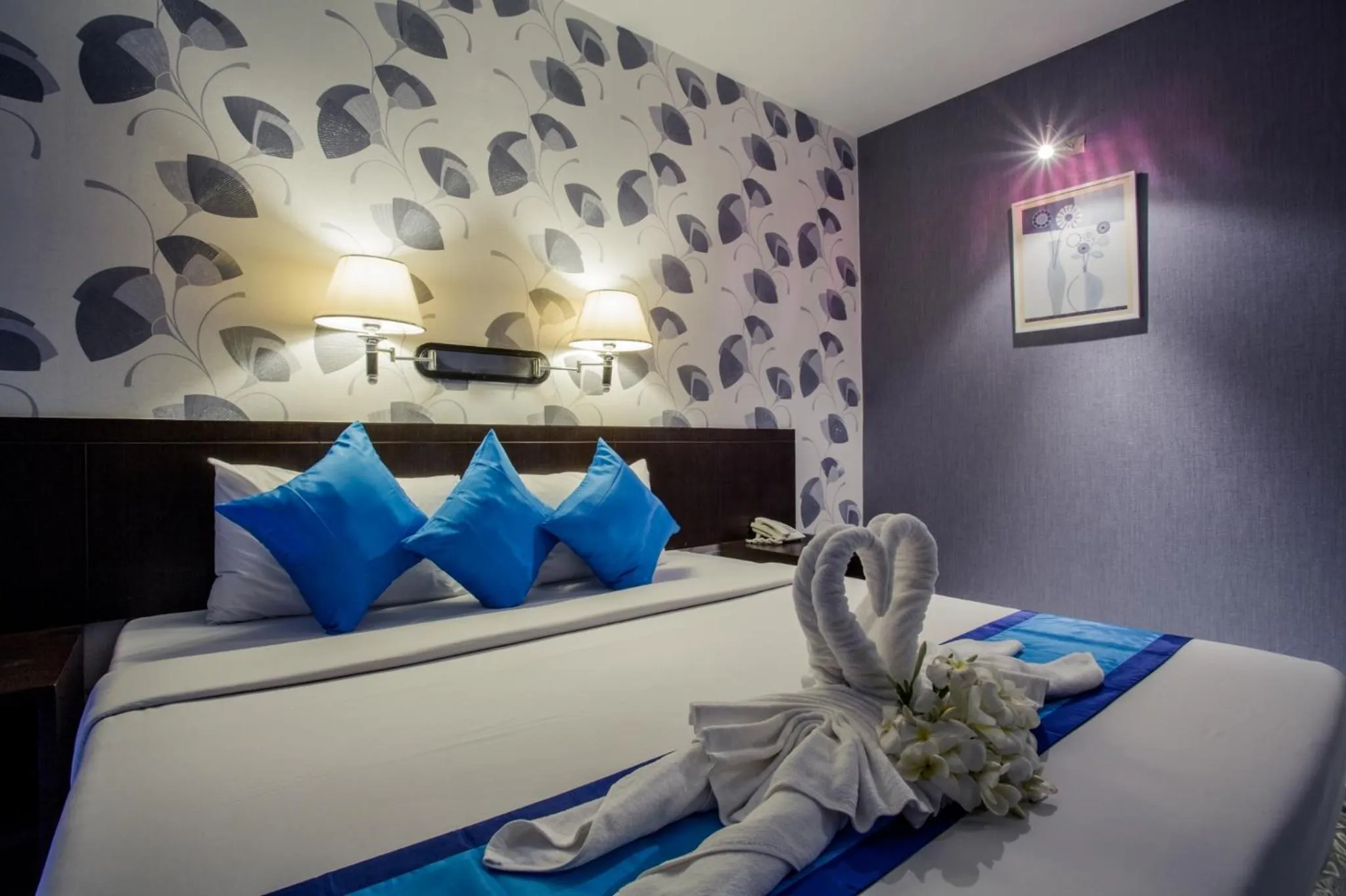 Bedroom in The Cotai Luxury Design Hotel