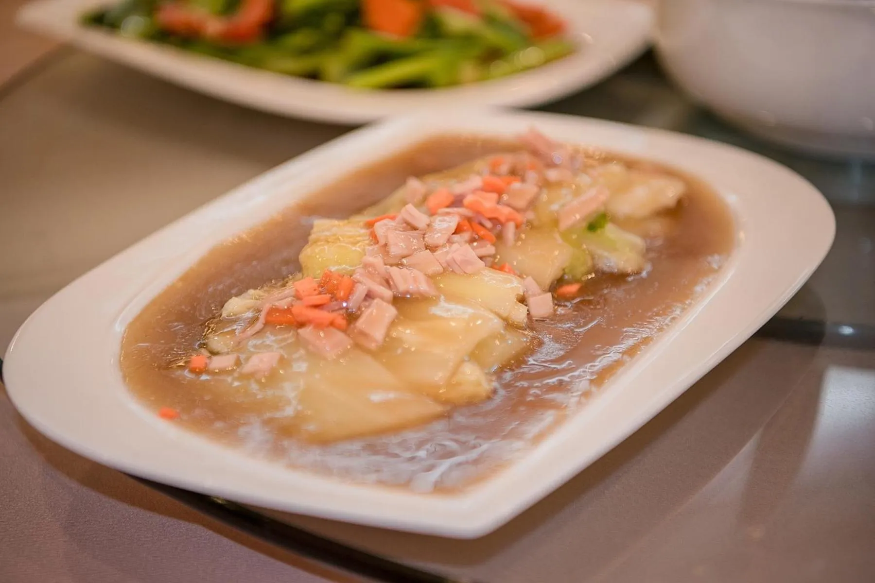 Food close-up in The Cotai Luxury Design Hotel