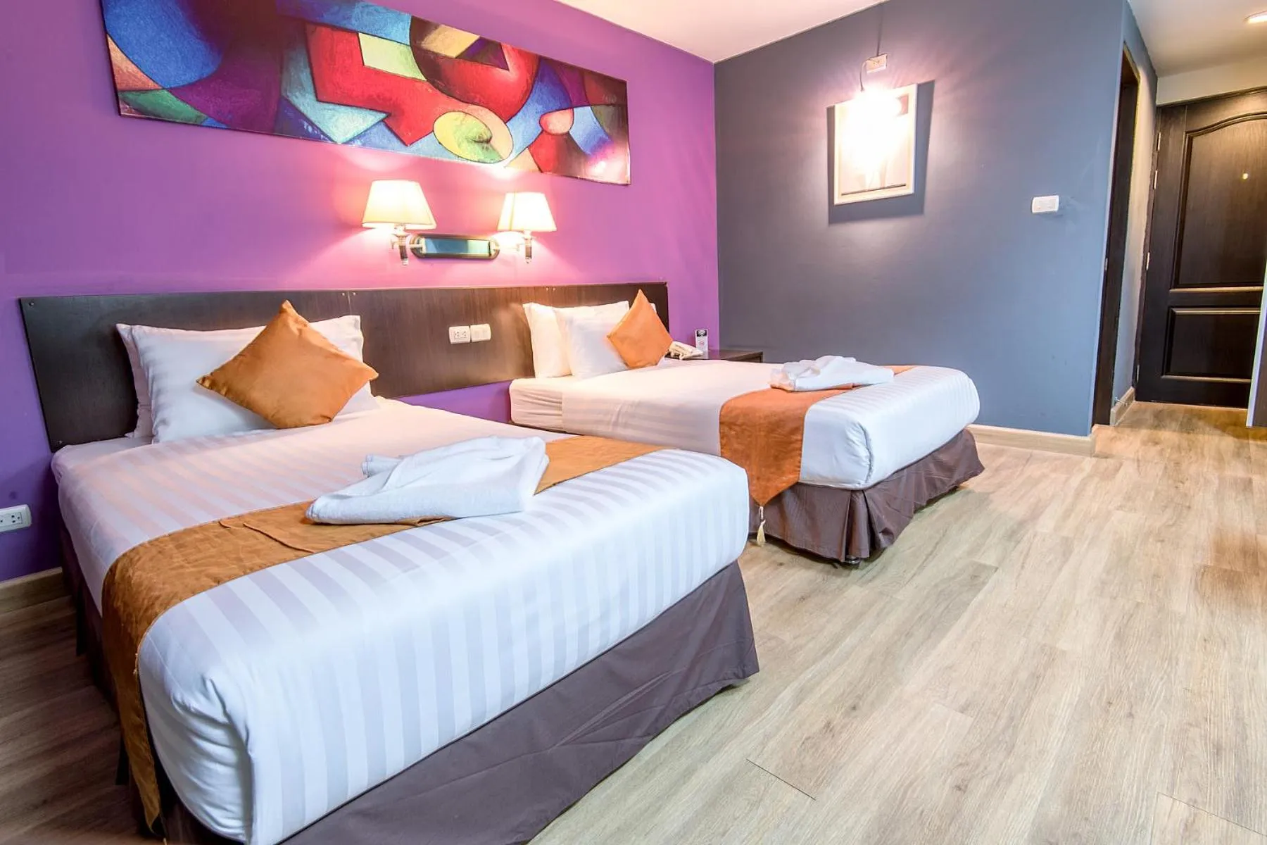 Bedroom in The Cotai Luxury Design Hotel