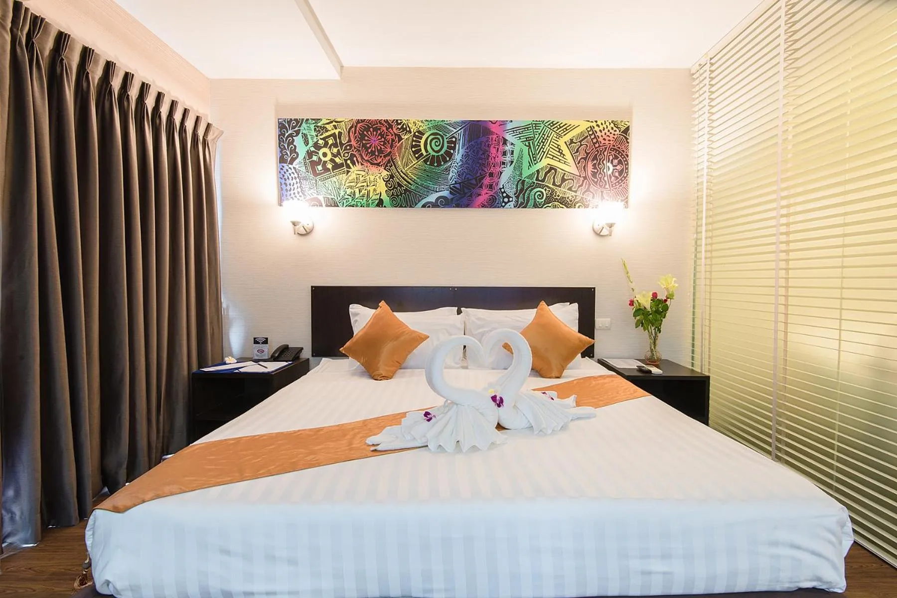 Bedroom in The Cotai Luxury Design Hotel