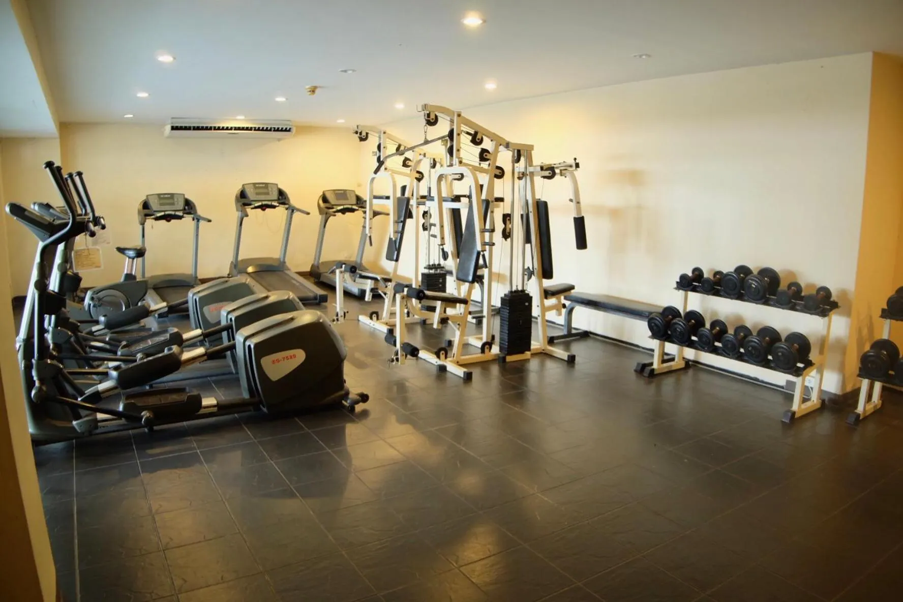 Fitness centre/facilities in The Cotai Luxury Design Hotel