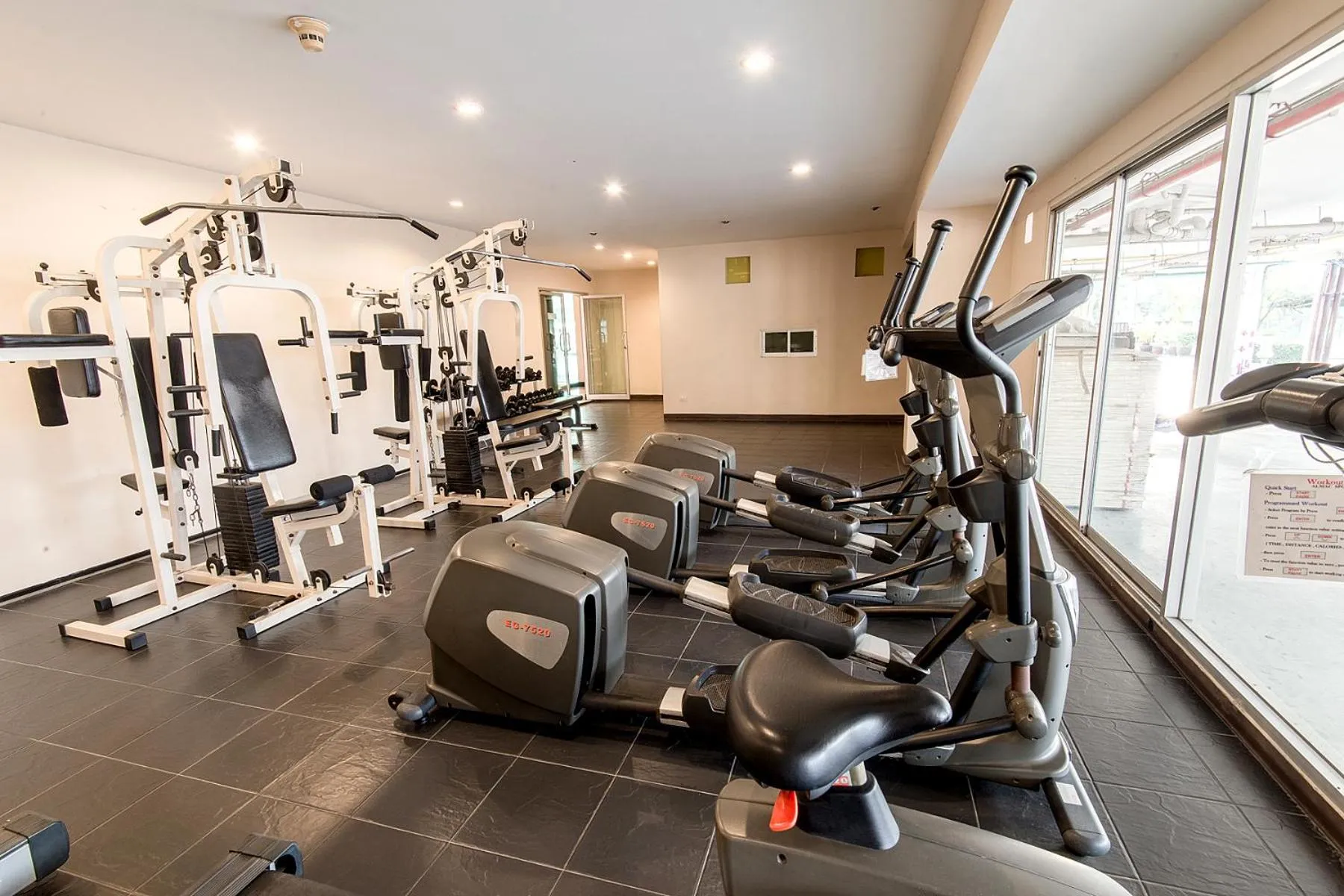 Fitness centre/facilities in The Cotai Luxury Design Hotel