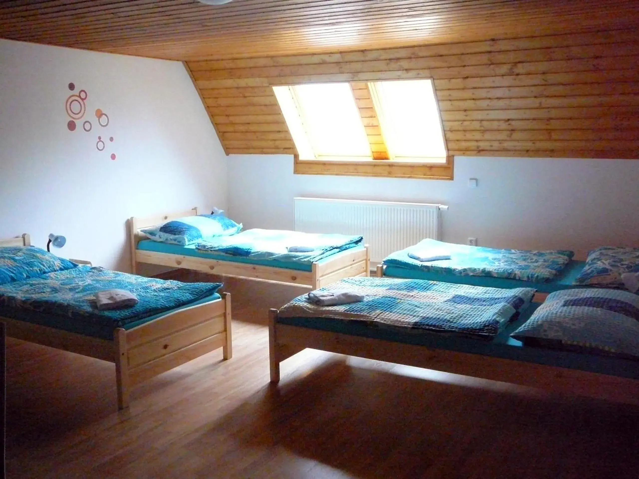 Quadruple Room with Private External Bathroom - single occupancy in Ubytování nad Bisonem Quadruple Room with Private External Bathroom - single occupancy in Ubytování nad Bisonem