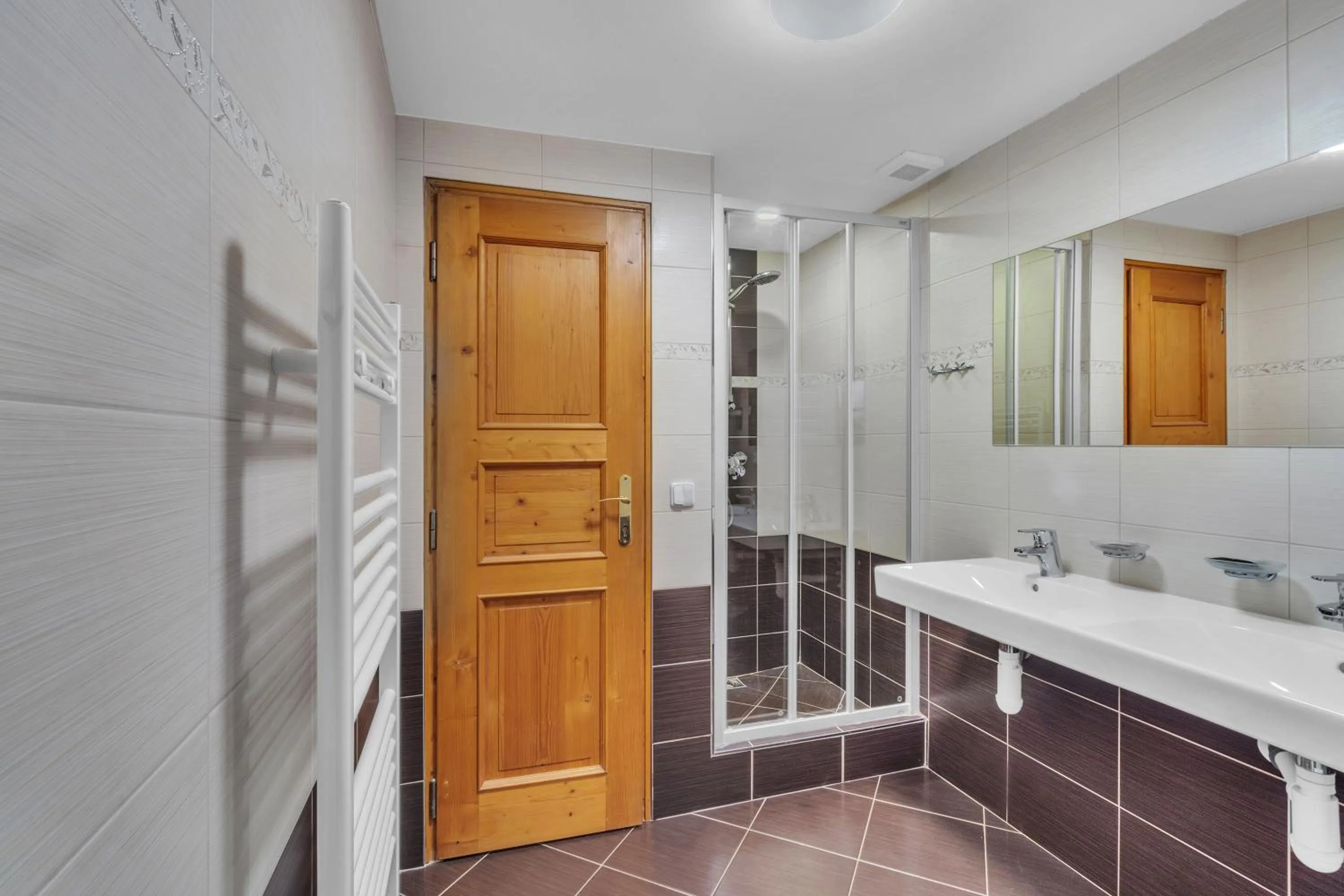 Bathroom in Ubytování nad Bisonem